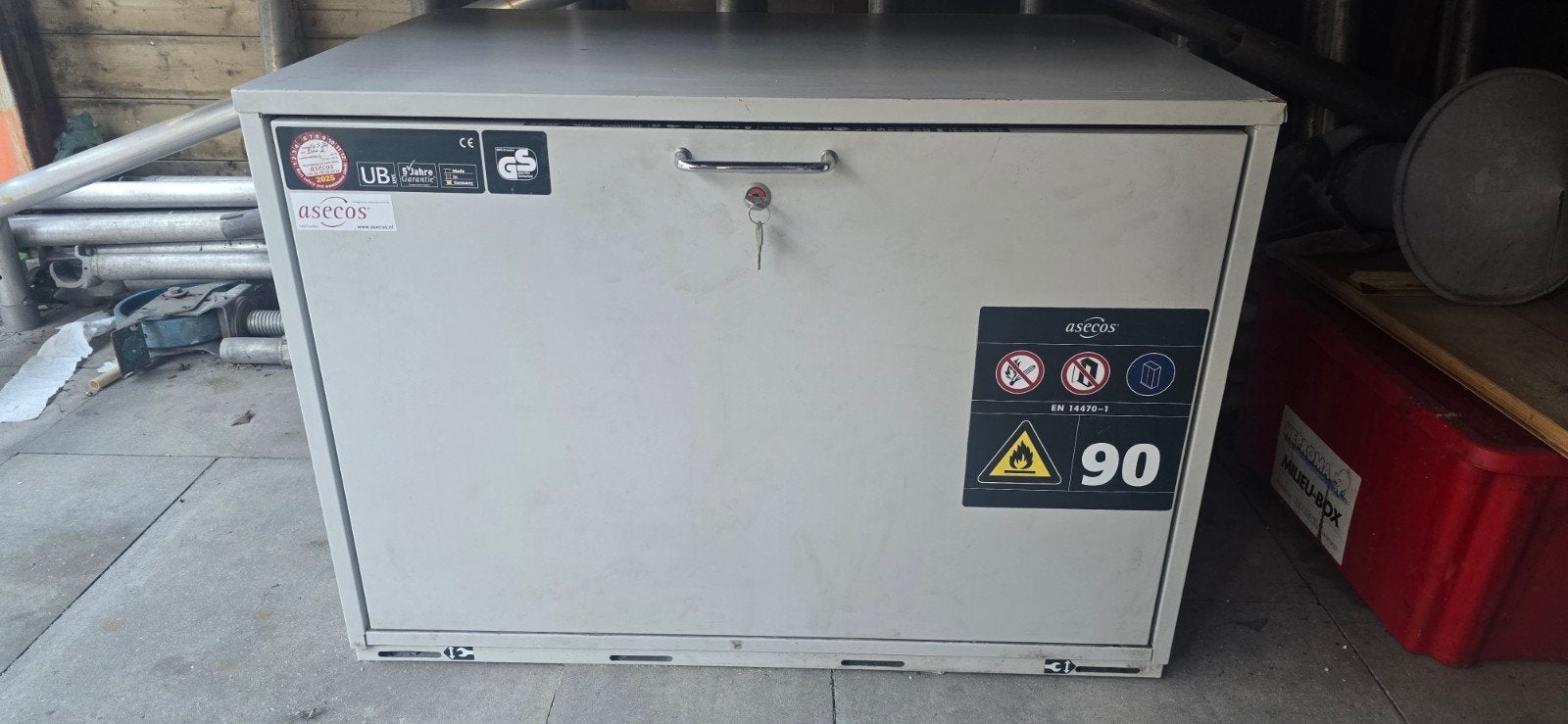Asecos Veiligheidskast - Gebruikt, Goede Staat, Ophalen