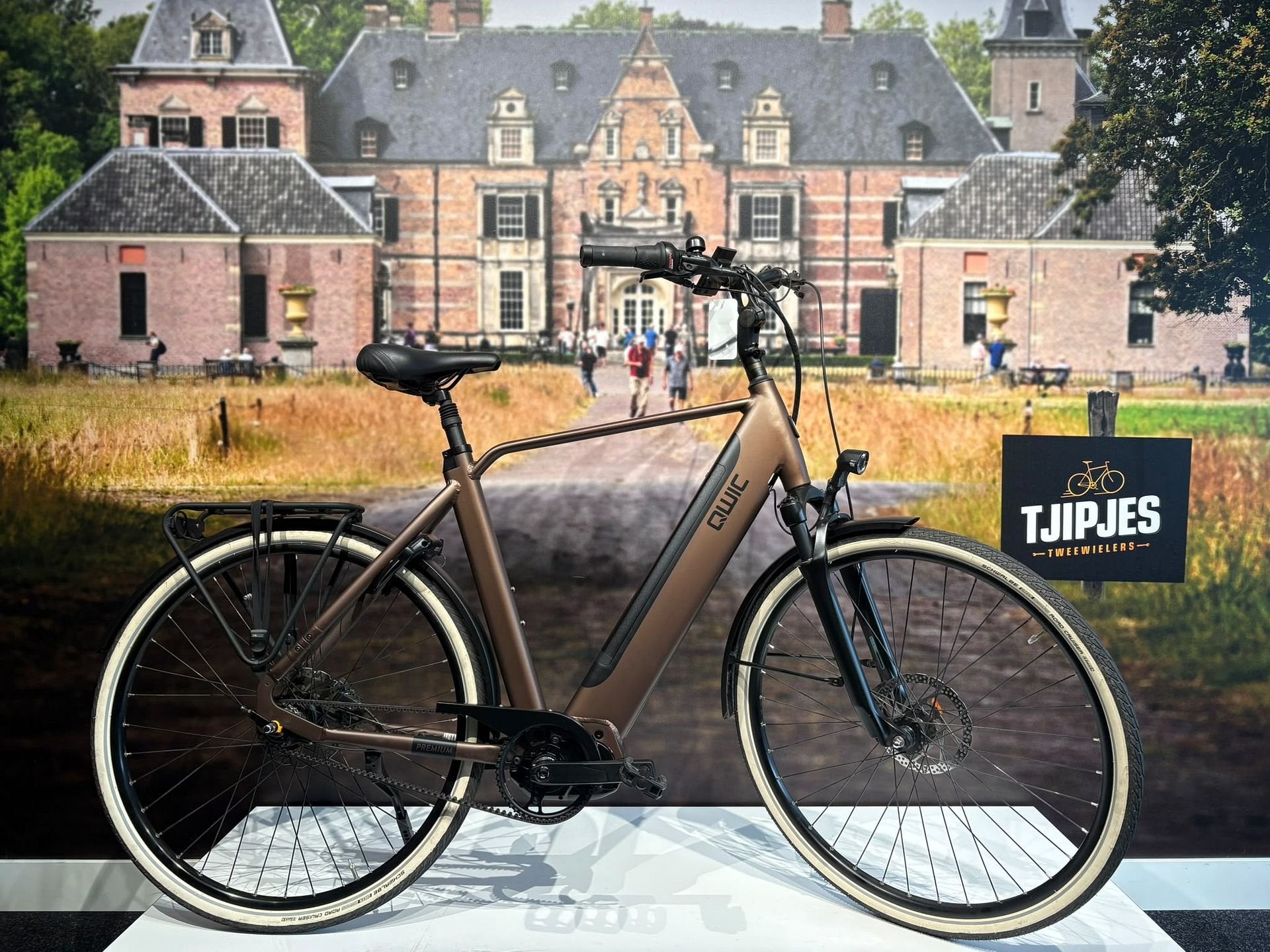 QWIC Premium MN7 Belt Heren E-bike | 59 cm | Gebruikt €1.895