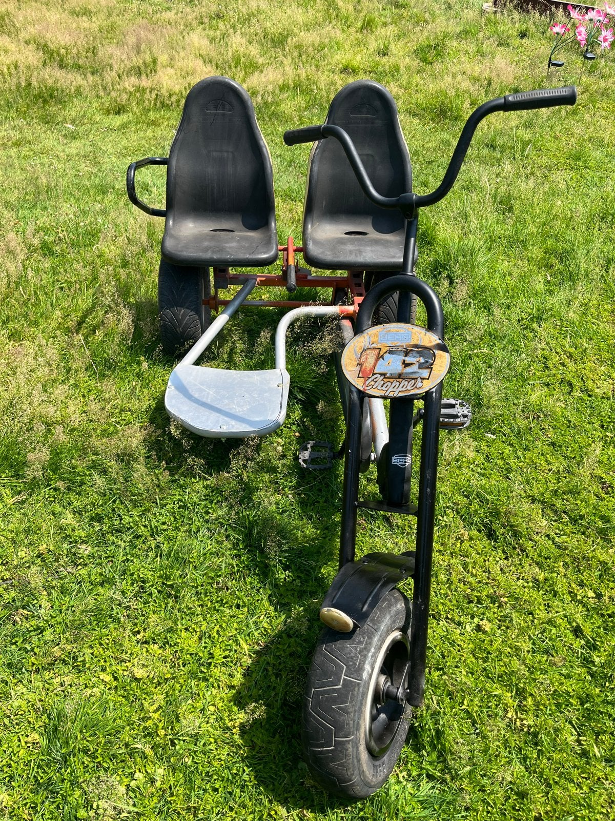 Chopper skelter met duozit, Ophalen of Verzenden, Gebruikt, Overige merken, Duozit