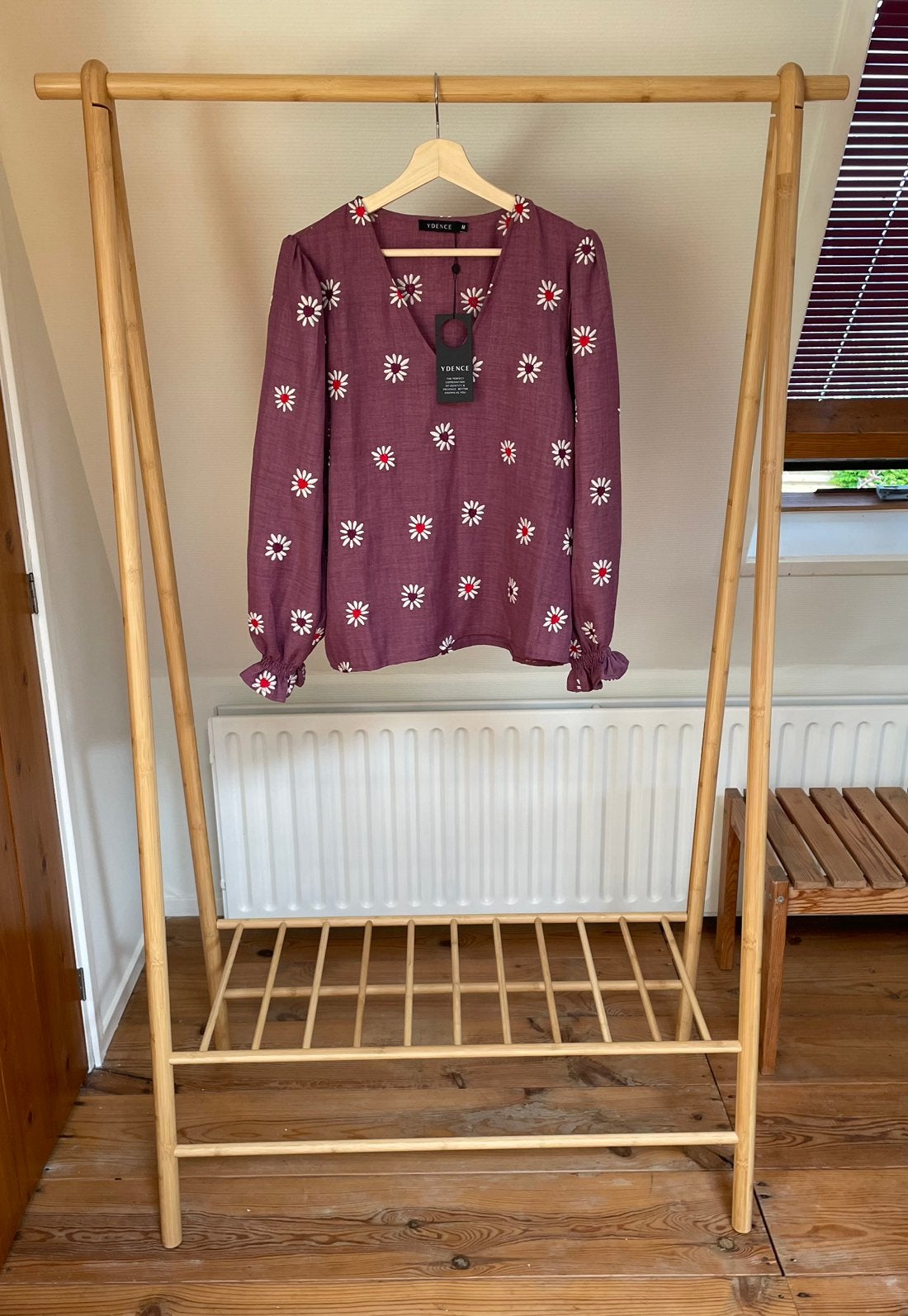 Zomerse blouse van Harper & Yve, Kleding | Dames, Blouses en Tunieken, Ophalen of Verzenden, Nieuw, Maat 38/40 (M), Paars