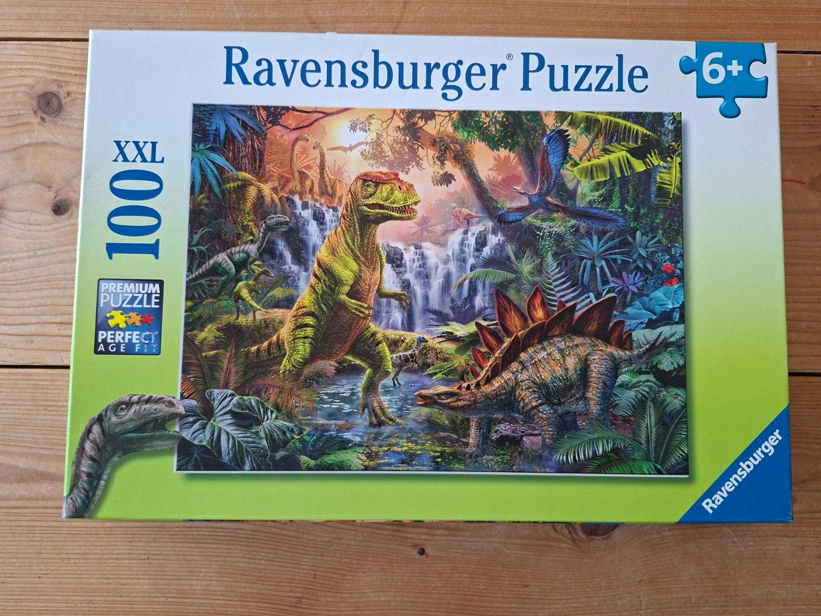 Gratis Ravensburger XXL Dinosaurus Legpuzzel 100 stukjes, Ophalen, Minder dan 500 stukjes, Zo goed als nieuw, Legpuzzel