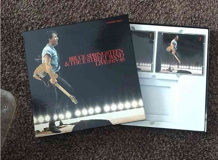 3CD Bruce Springsteen Live Box, Cd's en Dvd's, Ophalen of Verzenden, Zo goed als nieuw, Poprock