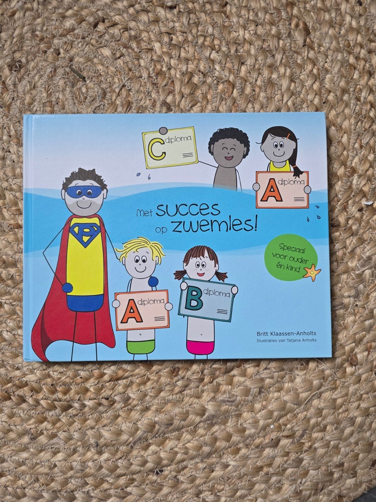 Met Succes op Zwemles! - Voorbereiding op zwemdiploma, Ophalen of Verzenden, Zo goed als nieuw, Britt Klaassen-Anholts, 3 tot 4 jaar