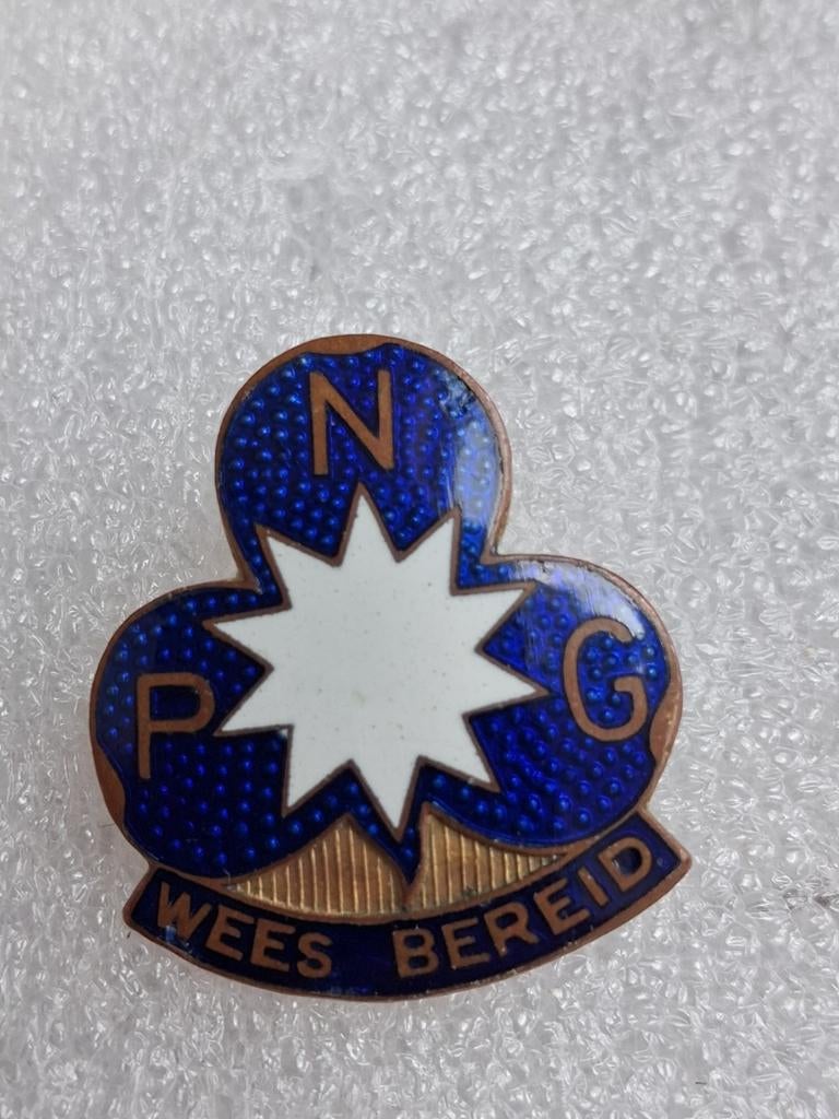 Sspeldje broche NPG Ned.Padvinders Gilde, Verzamelen, Ophalen of Verzenden