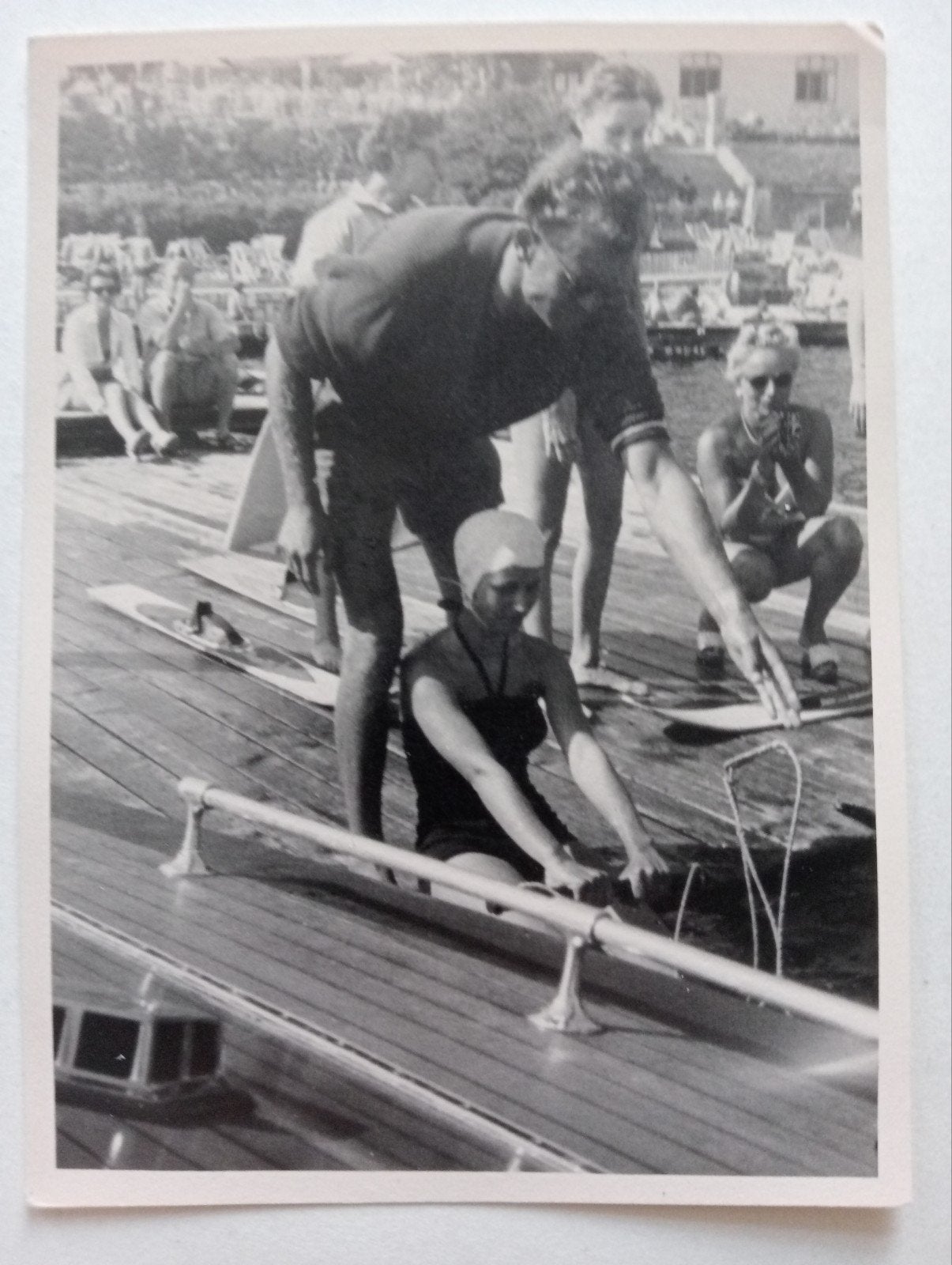 Duitsland Waterskiën jaren 40-60, Verzamelen, Ophalen of Verzenden, 1940 tot 1960, Gebruikt