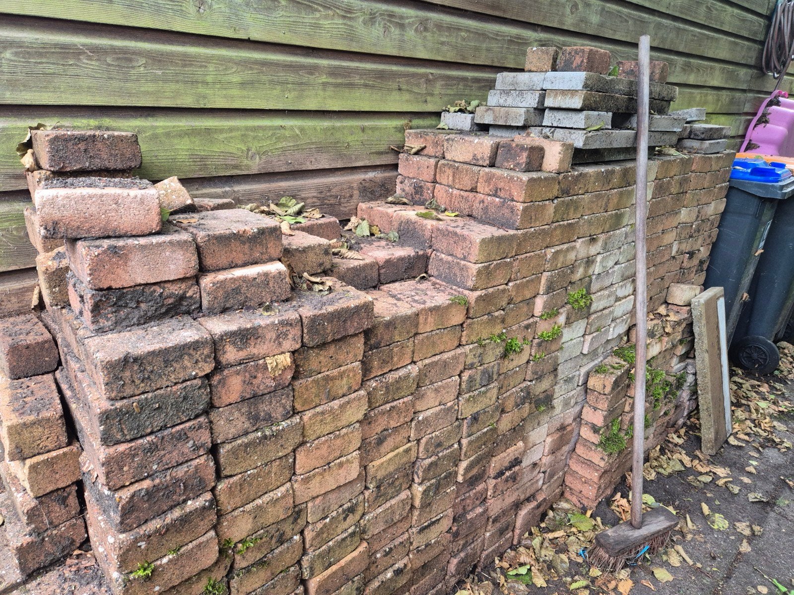 Gebruikte bakstenen voor tuin of bouwproject, Ophalen, Gebruikt, Bakstenen