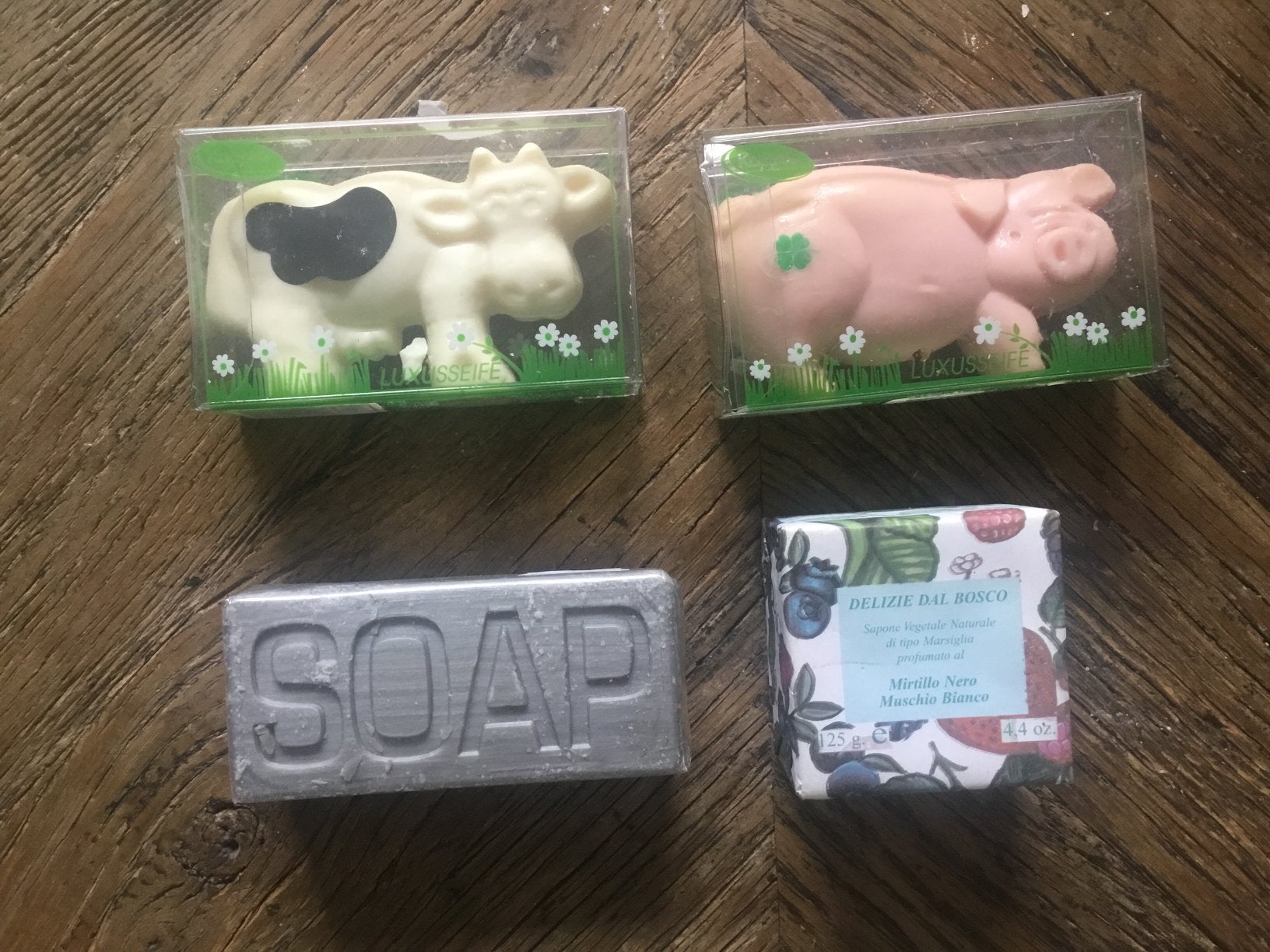 Diverse stukken zeep, Ophalen of Verzenden, Nieuw, Bad & Douche