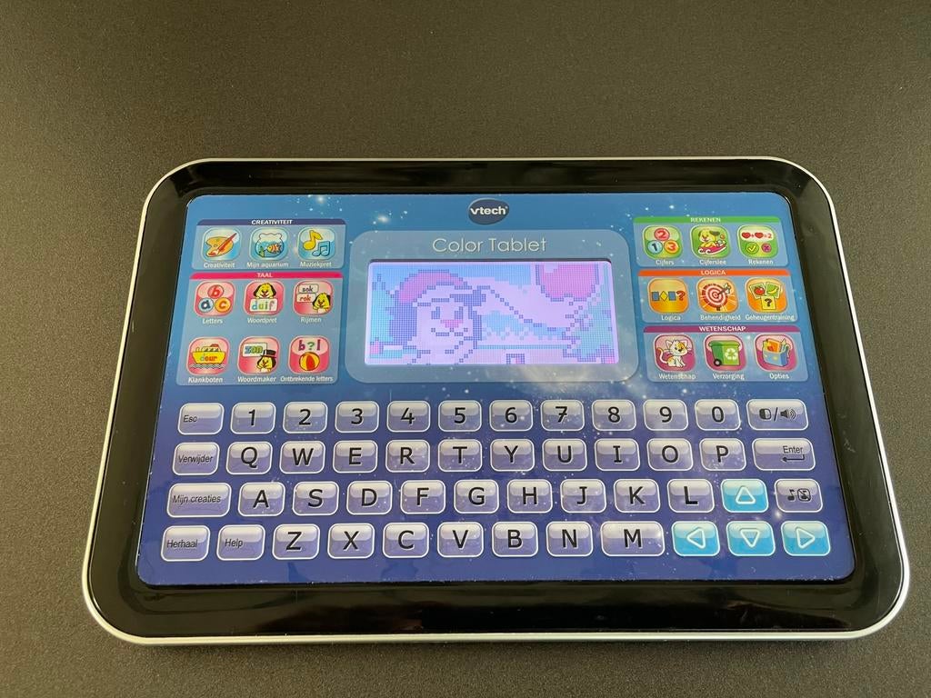Vtech Color Tablet ( kindertablet / computer ), Kinderen en Baby's, Speelgoed | Vtech, Zo goed als nieuw, 4 tot 6 jaar, Ophalen of Verzenden
