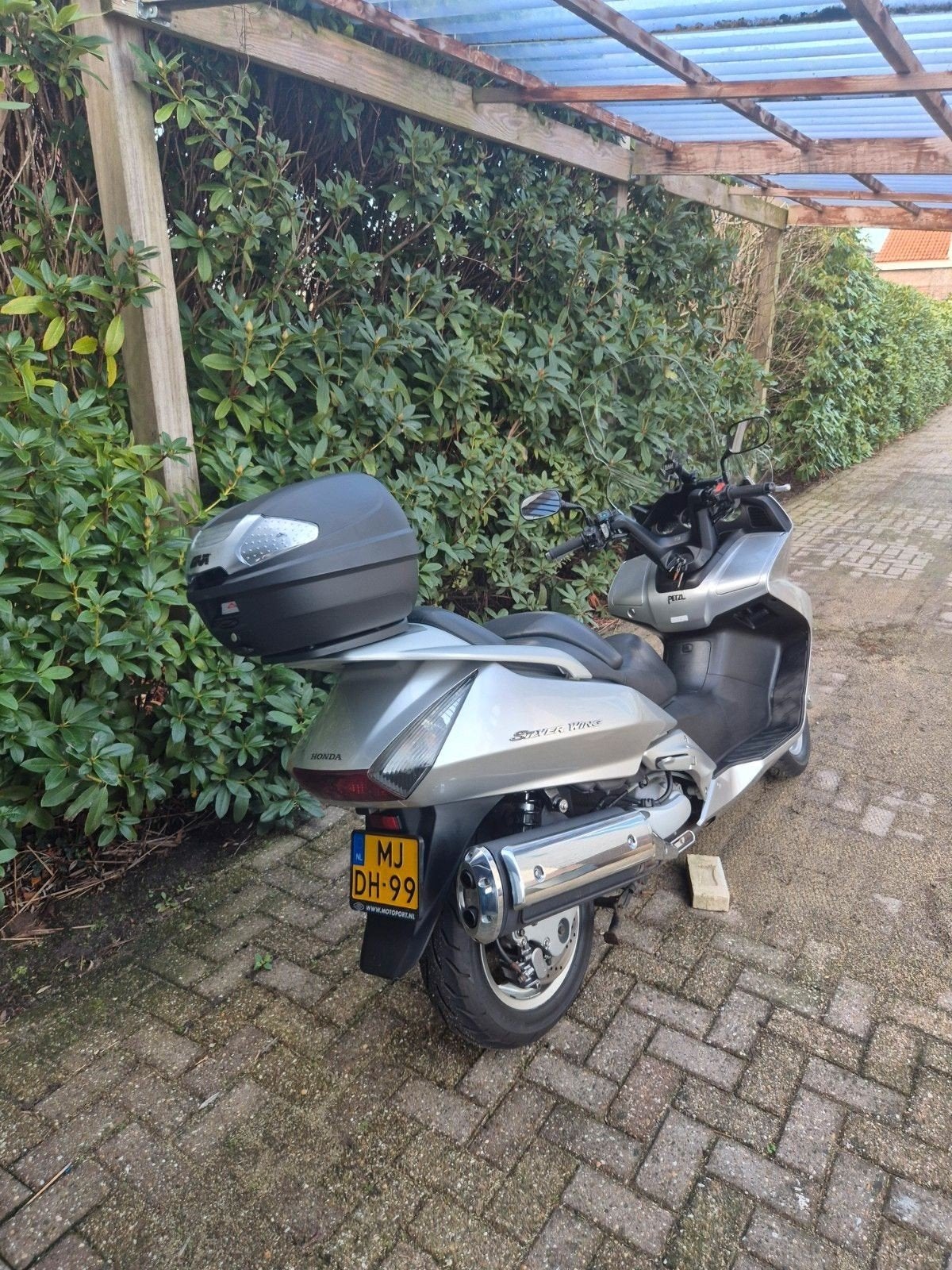 Honda Silverwing 600 - Comfortabele Motorscooter, Motoren, Motoren | Honda, Handvatverwarming, Motorrijbewijs A, Gebruikt, Particulier