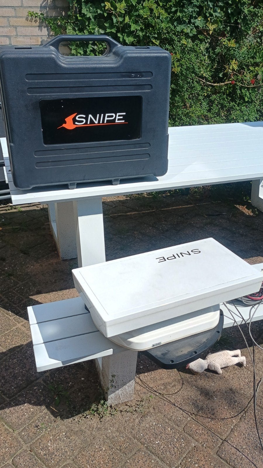 SNIPE P30DA Controller en Satelliet Antenne, Ophalen, Gebruikt, (Schotel)antenne, Overige merken