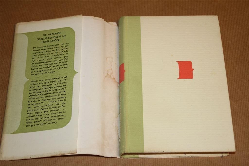 De vreemde gebeurtenissen op Huguemont. Martin Mons., Boeken, Ophalen of Verzenden, Gelezen