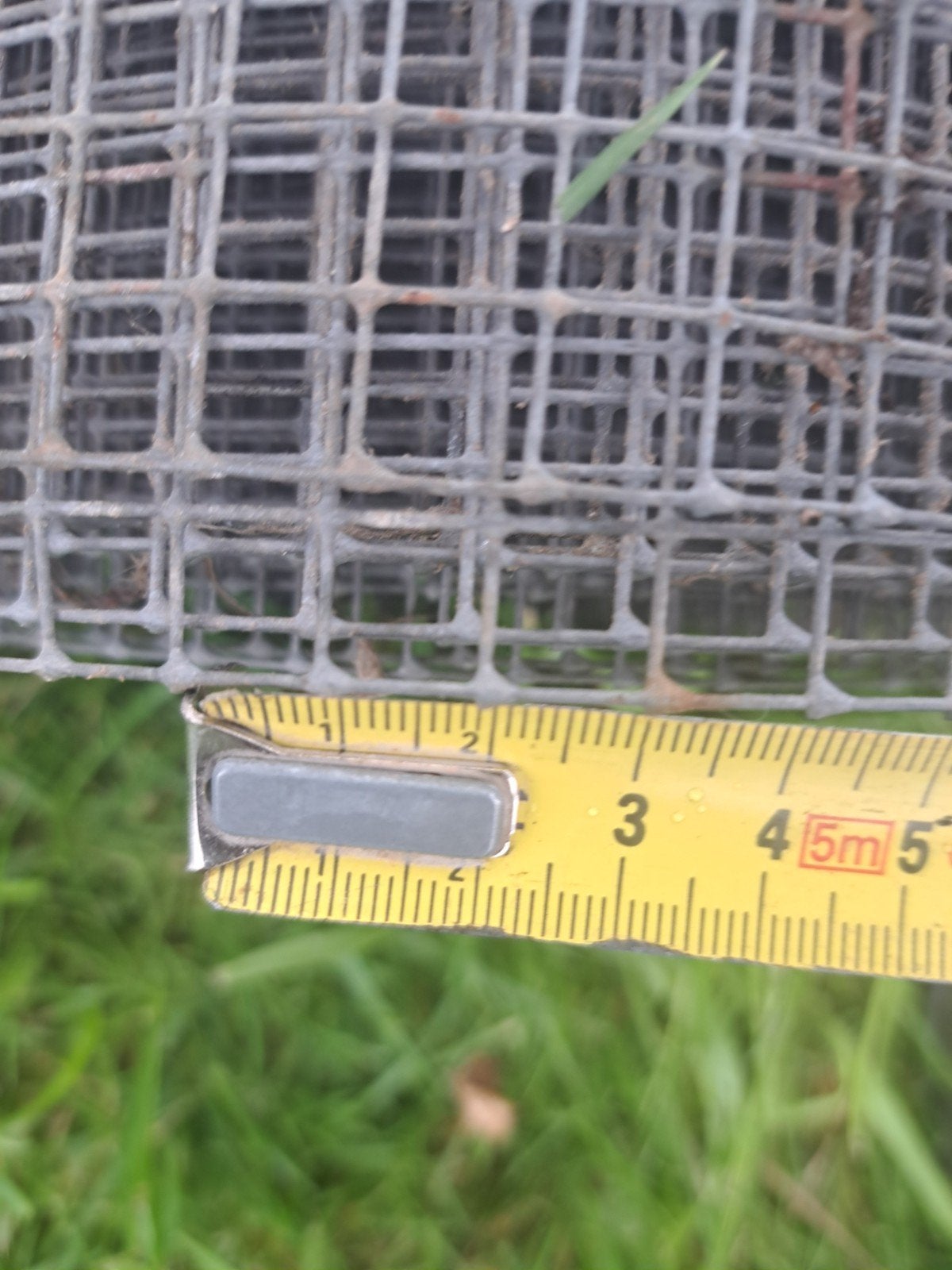 3 rollen gaas 1x1 cm - Diverse lengtes, Ophalen, Gebruikt, 20 meter of meer, Gaas