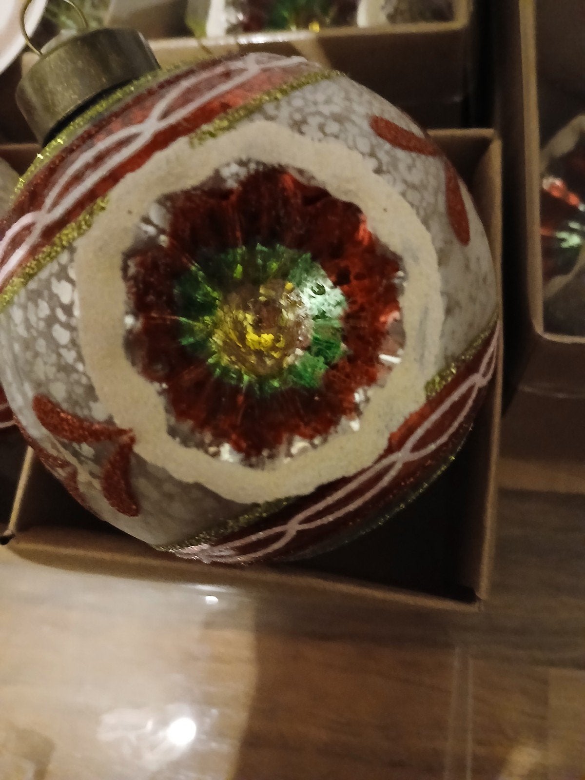 15 nieuwe santa's memories kerstballen Intratuin, Diversen, Ophalen, Nieuw
