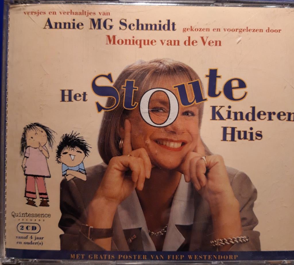 Annie MG Schmidt Het Stoute Kinderen Huis 2 KRASVRIJE CD'S, Verzenden, Zo goed als nieuw