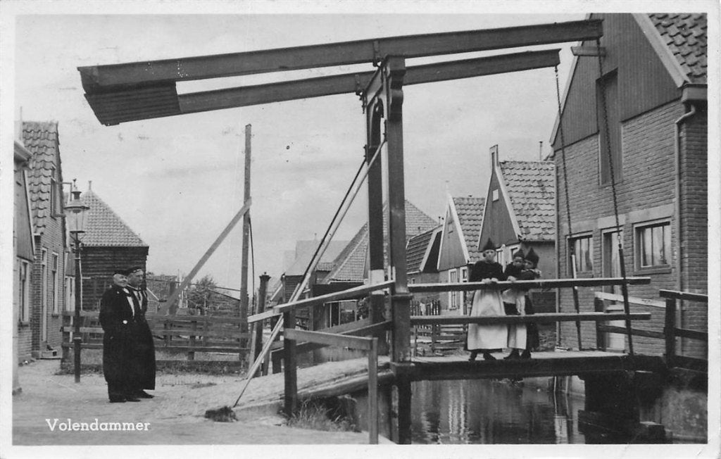 702-480-007 Volendammer, Verzenden, Voor 1920, Noord-Holland