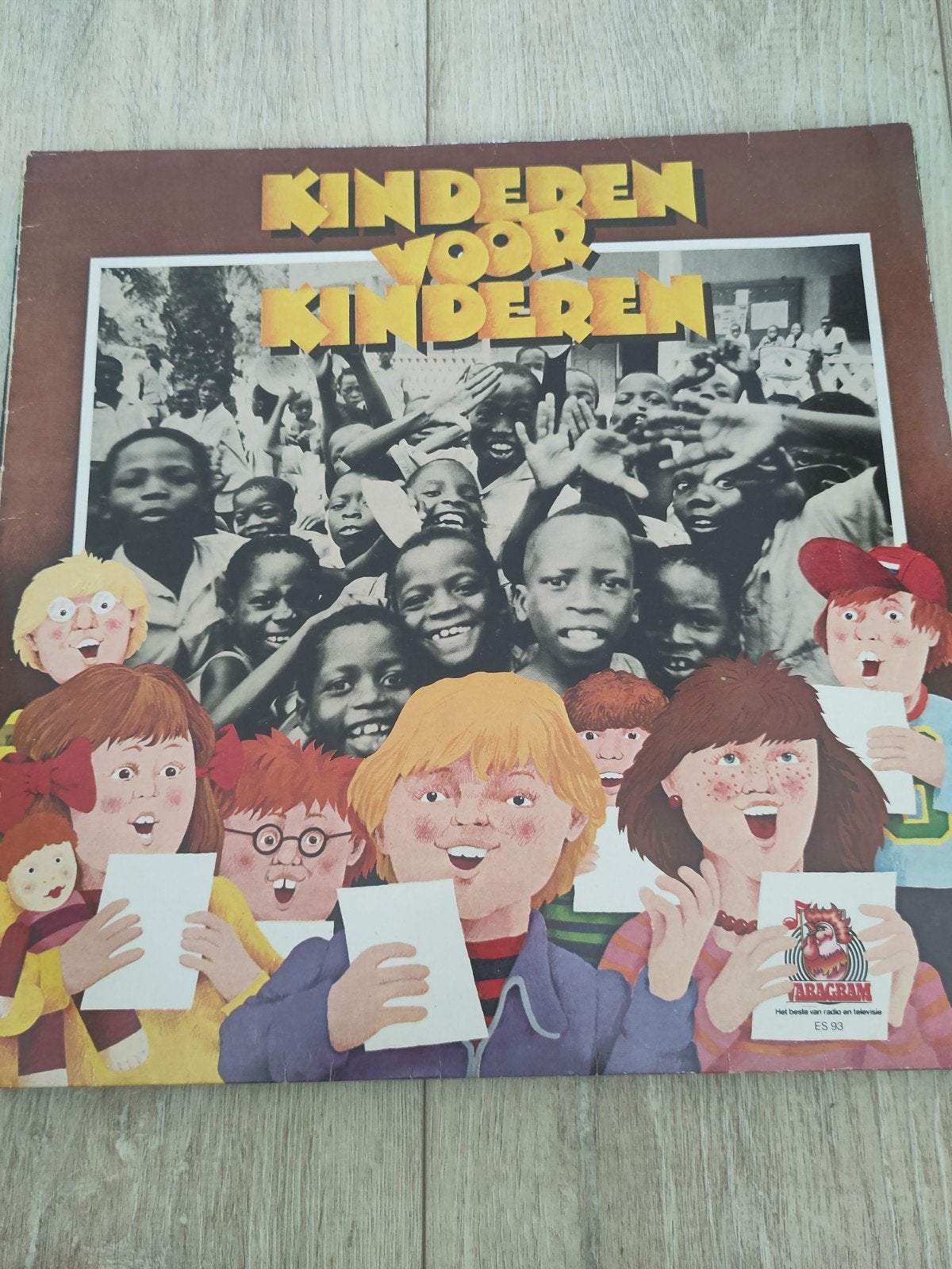 Elpee Kinderen voor Kinderen 1, 2 en 5, Cd's en Dvd's, Ophalen of Verzenden, Zo goed als nieuw