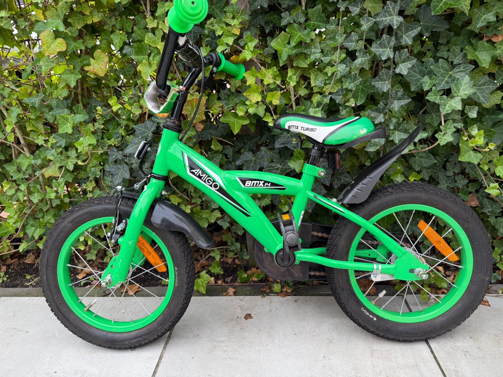Amigo BMX 14 inch, Ophalen, Terugtraprem, Gebruikt, Staal