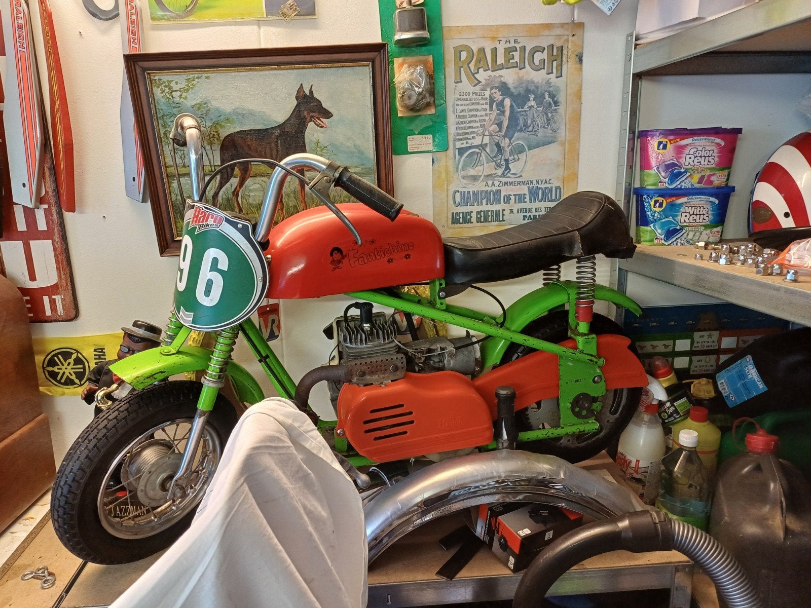 Vintage Minibike  Fantic Fantichino 1969, Fietsen en Brommers, Minibikes, Midibikes en Pitbikes, Ophalen, Gebruikt, Onbekend, Pitbike