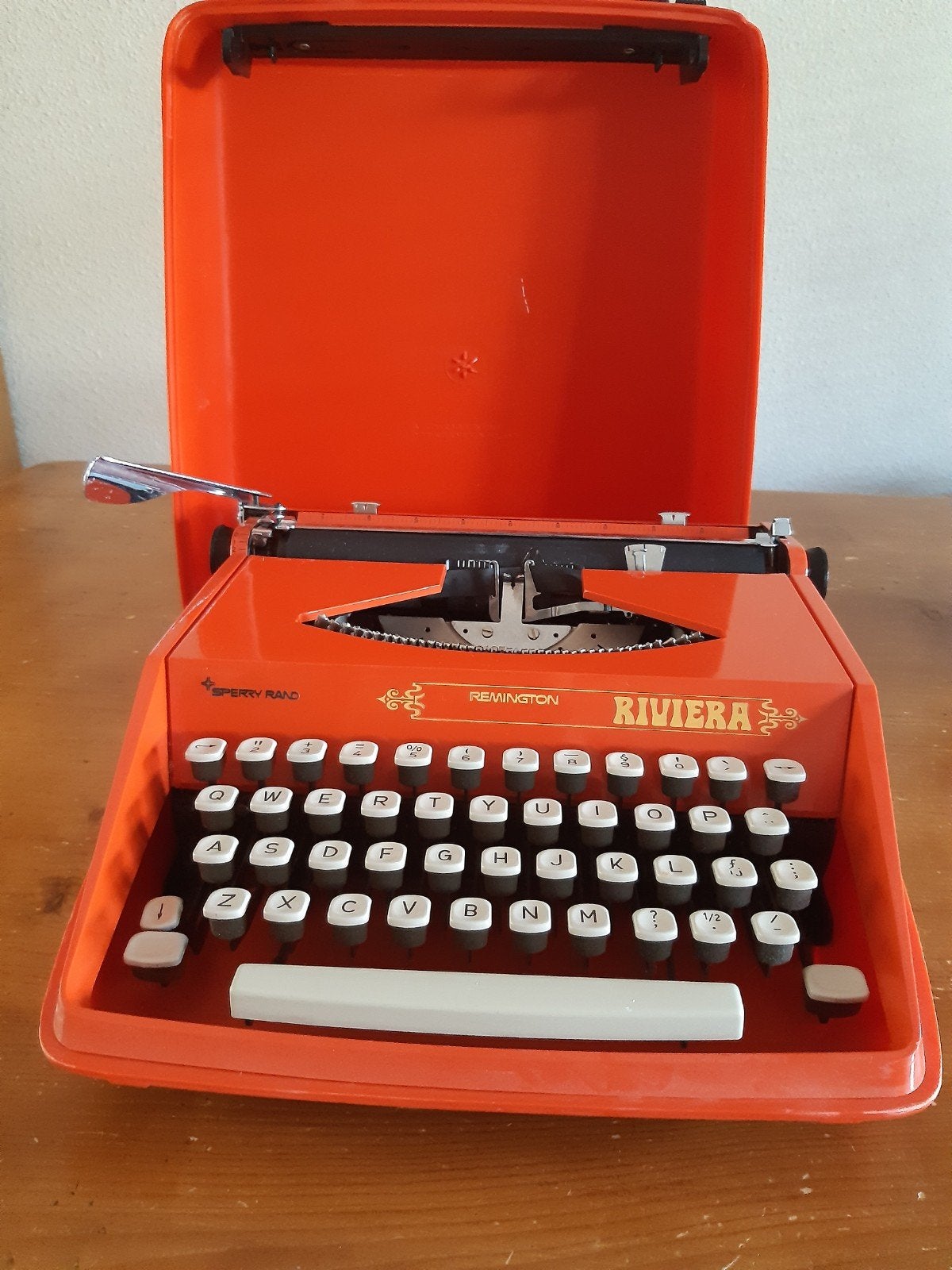 Typmachine Remington Riviera, Ophalen of Verzenden, Zo goed als nieuw