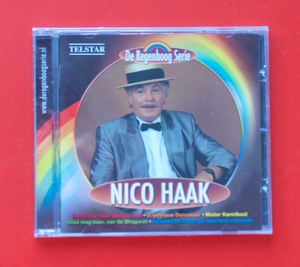 cd Nico Haak De Regenboog serie Telstar Mister Kannibaal, Ophalen of Verzenden, Zo goed als nieuw, Verzamelalbum, Nederlandstalig
