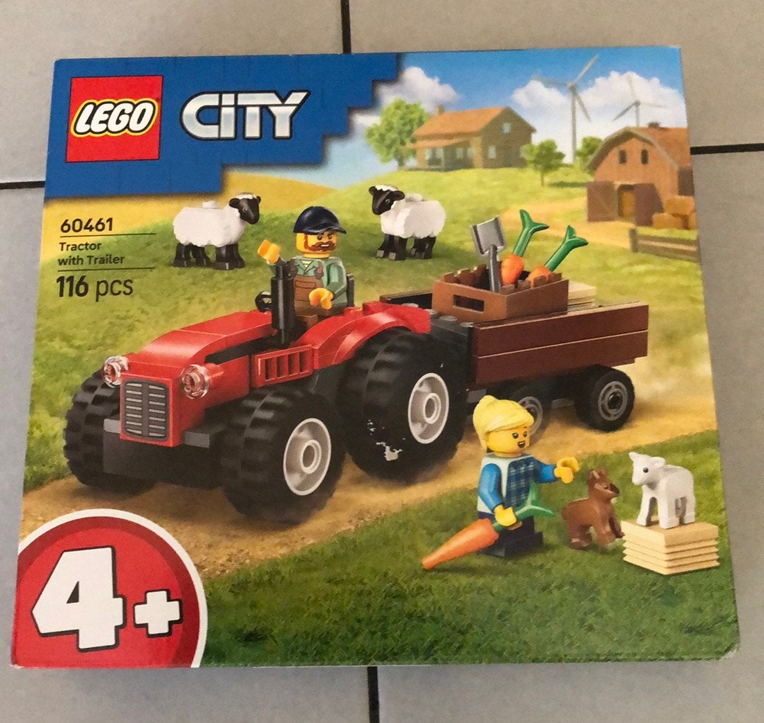 Lego city 60461 tractor met aanhanger nieuw, City, Nieuw, Ophalen of Verzenden, Complete set