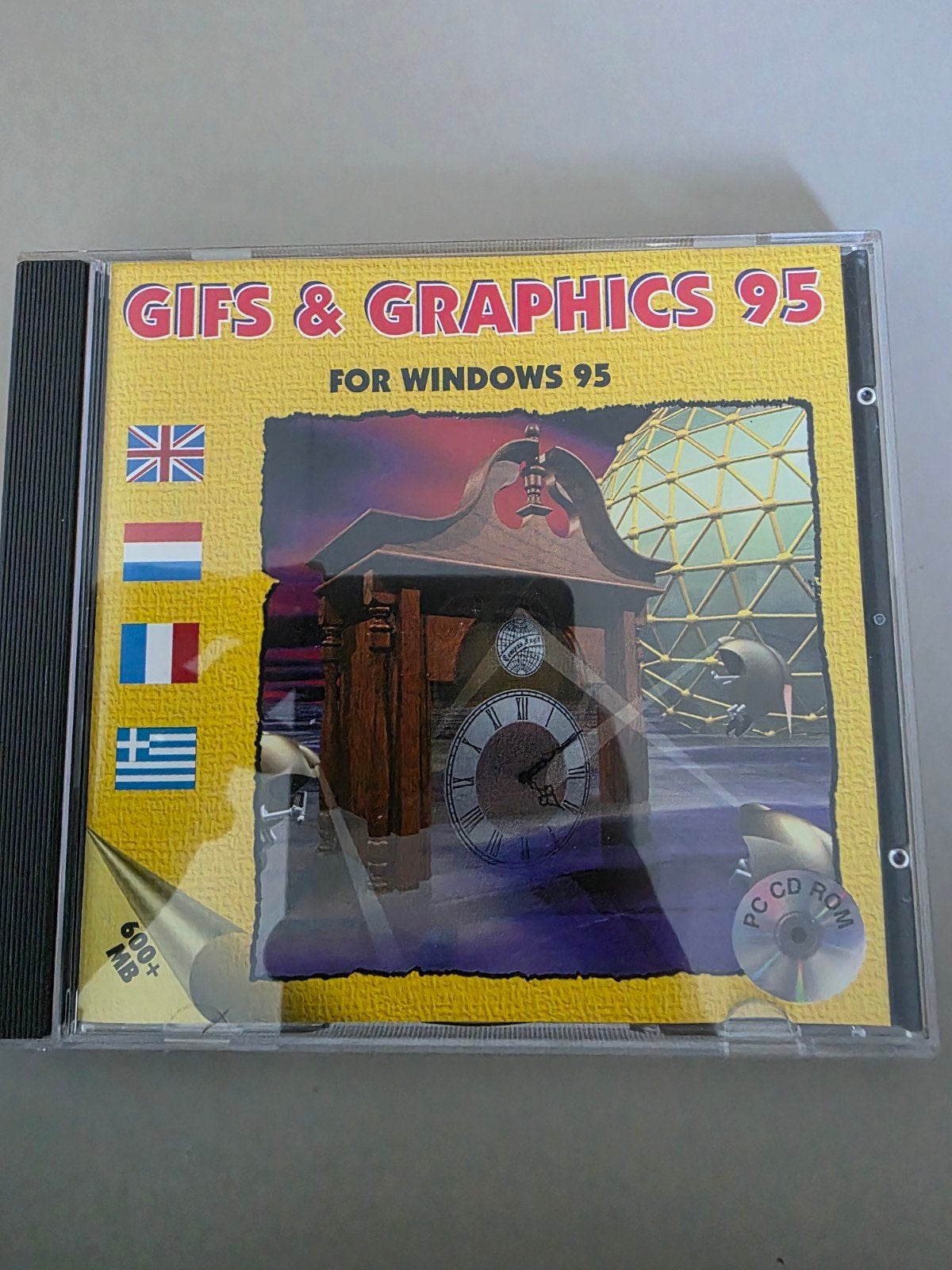 Gifs & Graphics 95 for Windows 95, Ophalen of Verzenden, Zo goed als nieuw, Overige typen, Windows