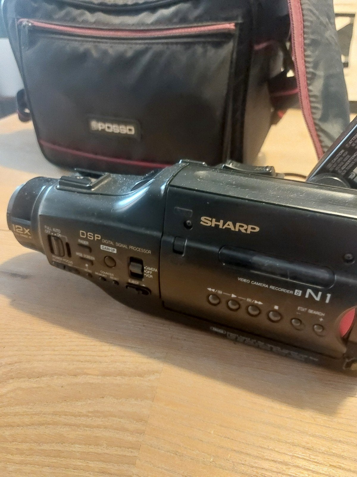 Sharp Video Camera Recorder 8 N1 met accessoires, Overige merken, Gebruikt, Overige soorten, Camera
