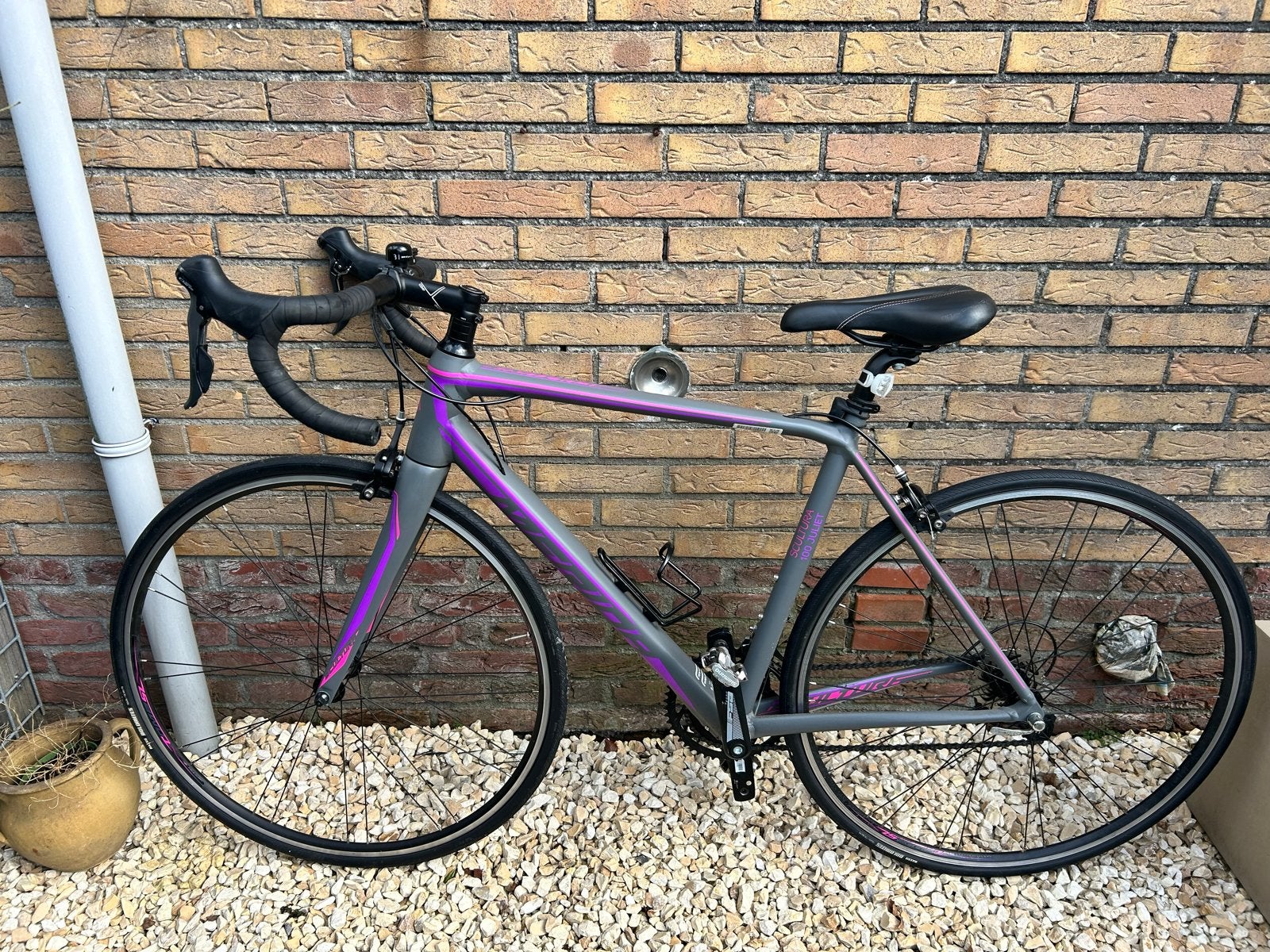 Merida Scultura 100 Juliet racefiets - Zeer nette staat, 28 inch, Velgrem, Zo goed als nieuw, Ophalen