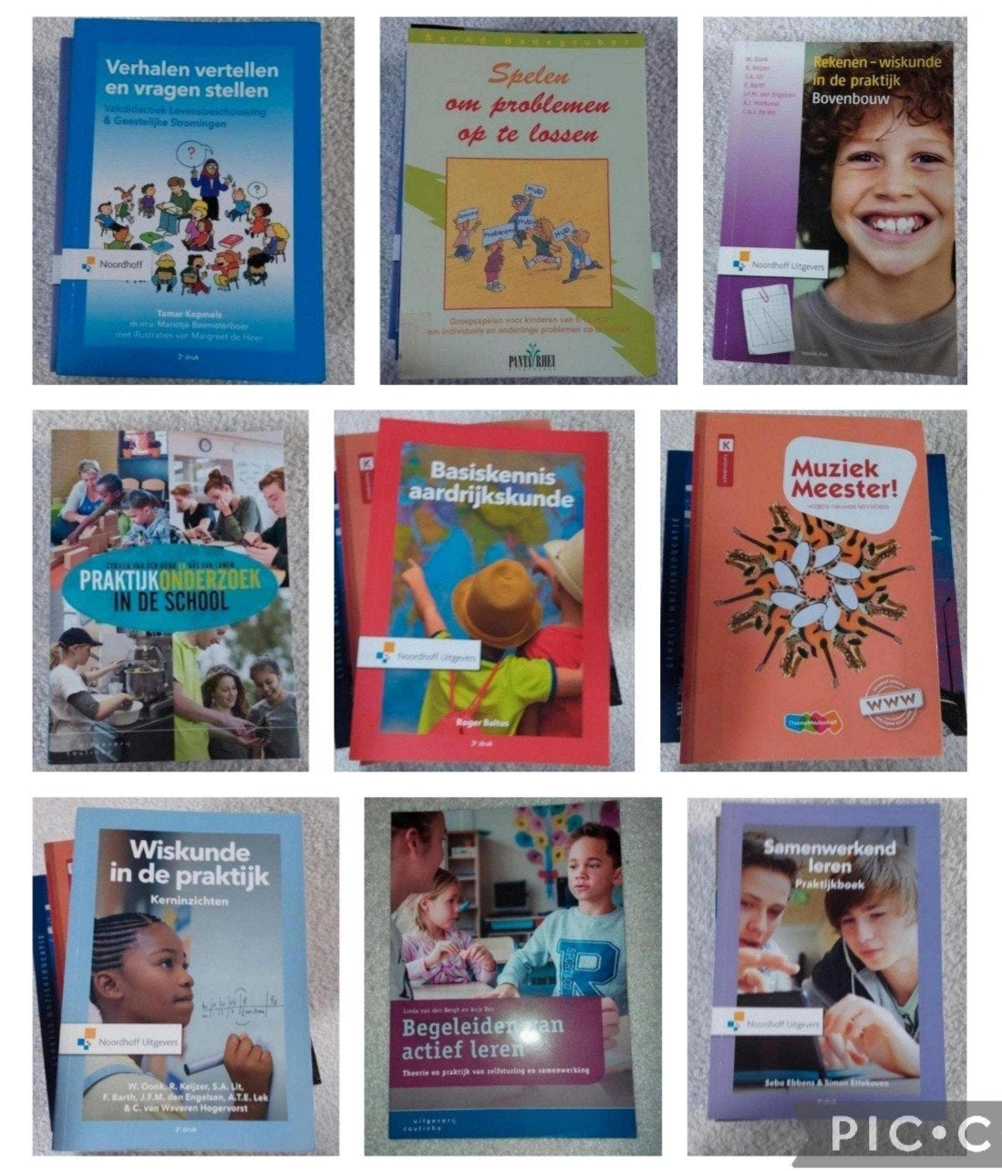 diverse pabo studieboeken jaar 1 tm 4, Diverse auteurs, Zo goed als nieuw, Alpha, HBO