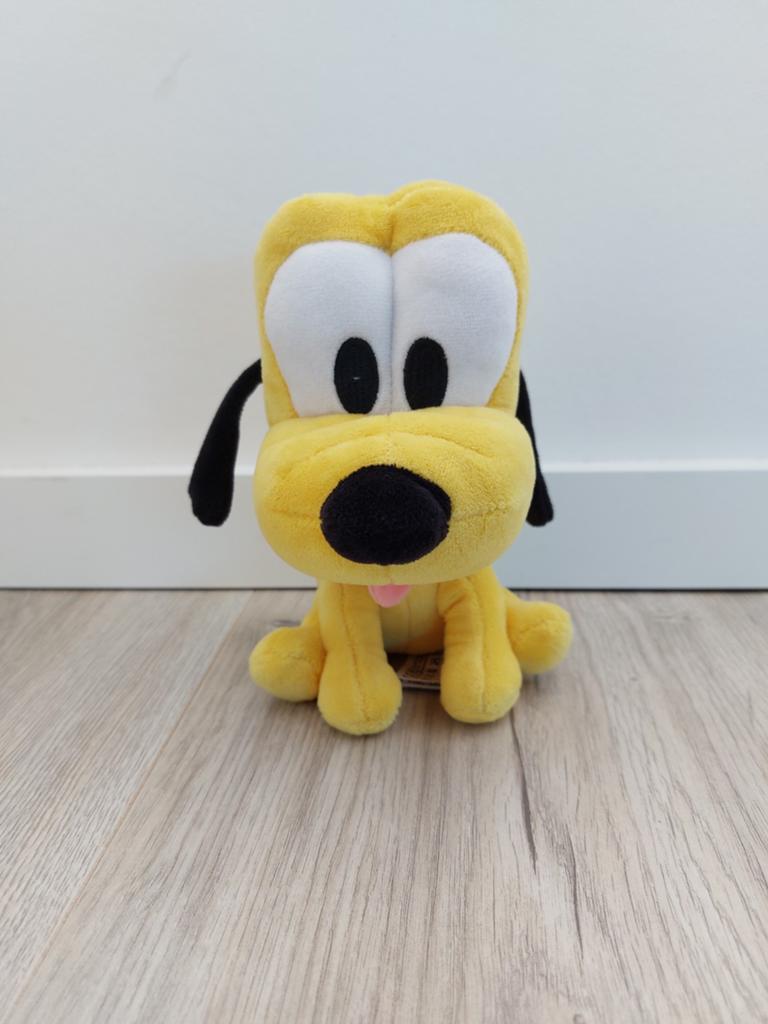 Knuffel Disney Pluto hond dog chien peluche K8864, Ophalen of Verzenden, Zo goed als nieuw