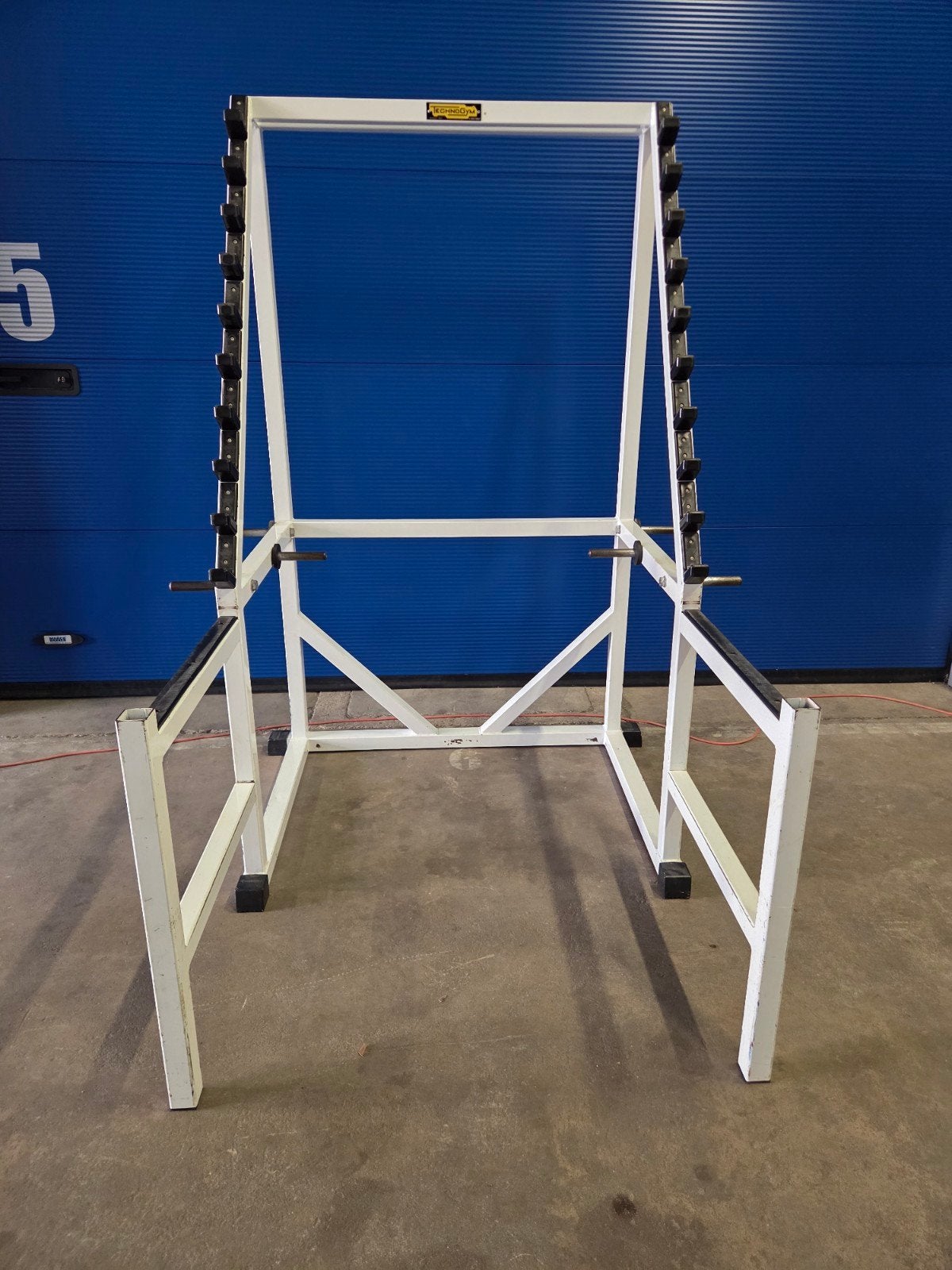 Technogym rek fitness rack, Ophalen, Zo goed als nieuw, Overige typen