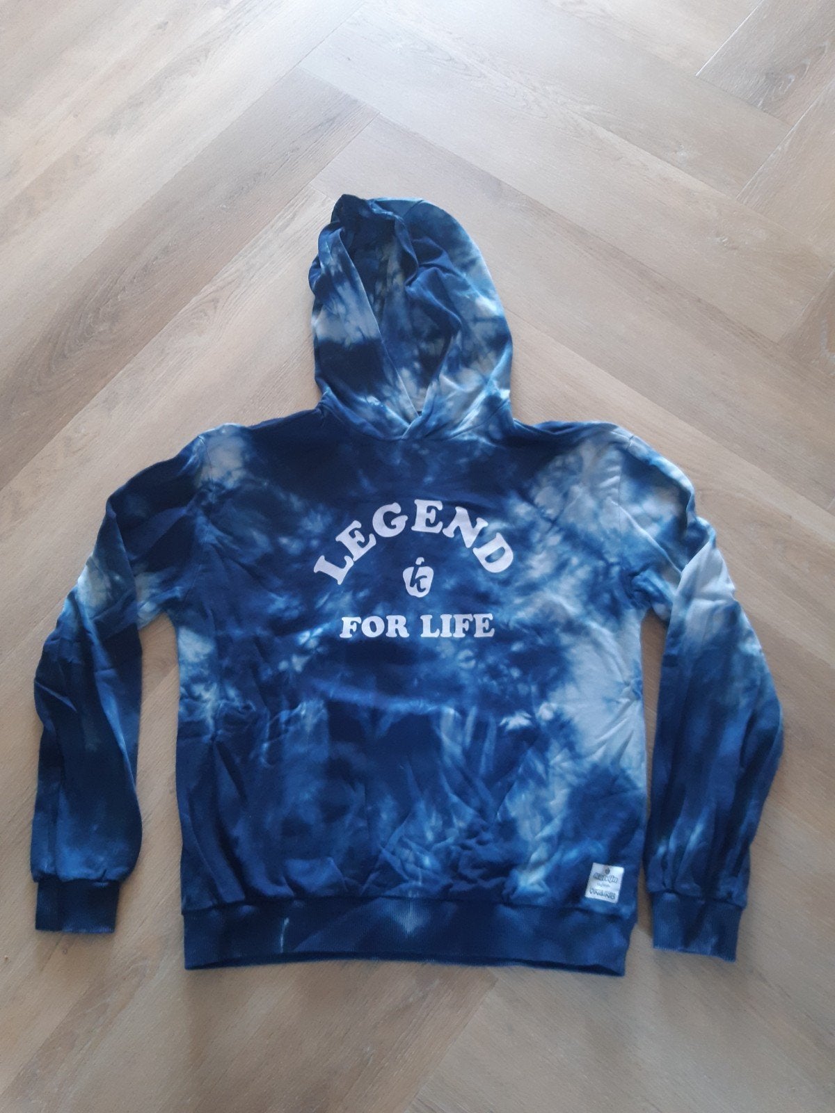 Mooie tie-dye hoodie van Kalvijn Vingino maat 14 164, Trui of Vest, Ophalen of Verzenden, Zo goed als nieuw, Vingino