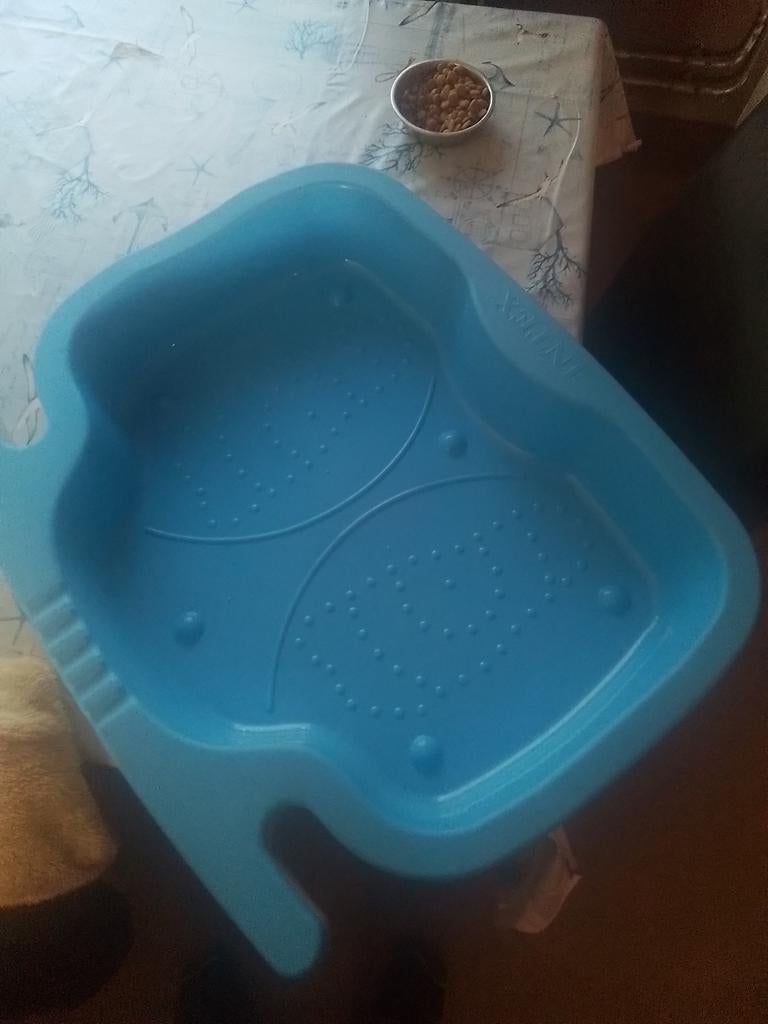 Voetenbad, Ophalen, Zo goed als nieuw
