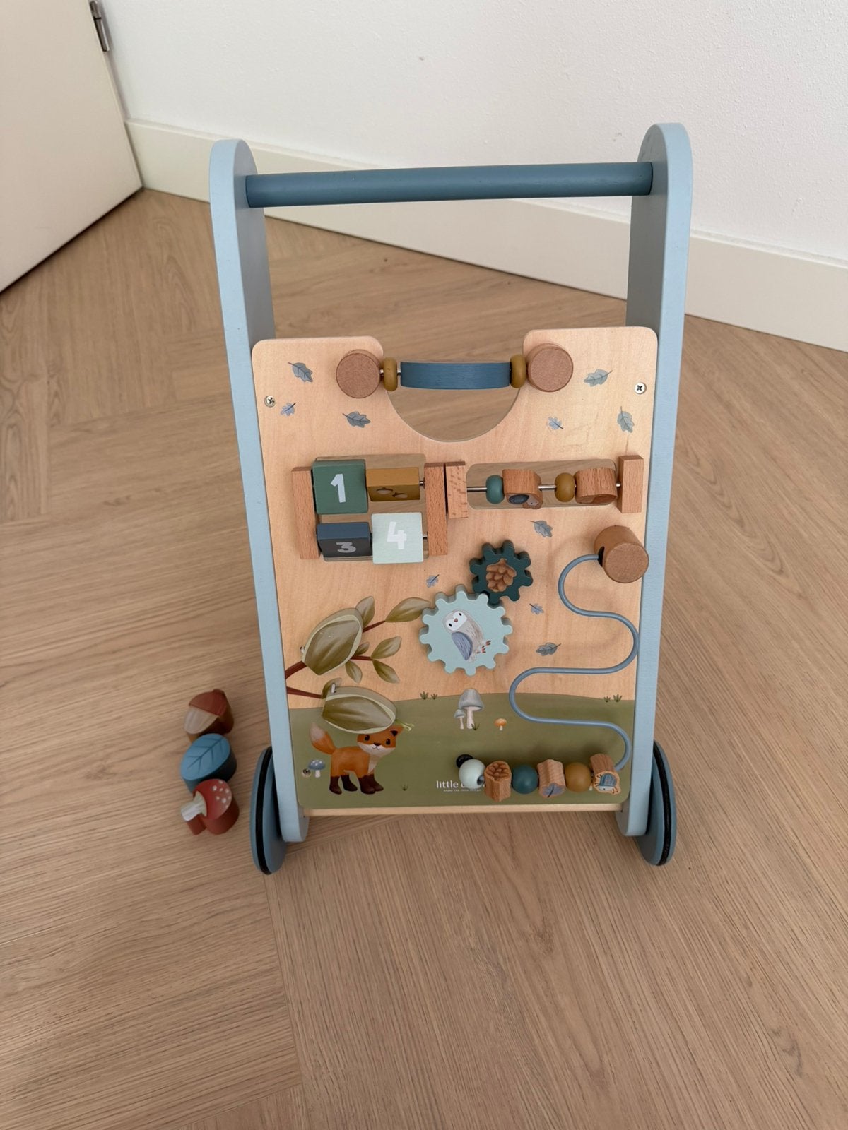 Loopwagen little dutch, Ophalen, Zo goed als nieuw, Duw- of Trekspeelgoed