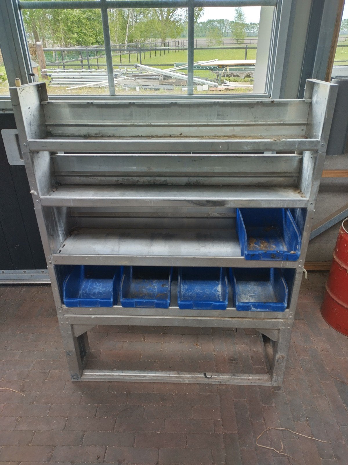 Aluminium schappenkast bedrijfswagen inrichting bus auto, Ophalen