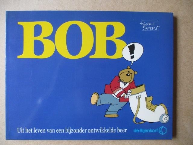 adv11410 bob - gerrit de jager 2, Boeken, Eén stripboek, Ophalen, Gelezen
