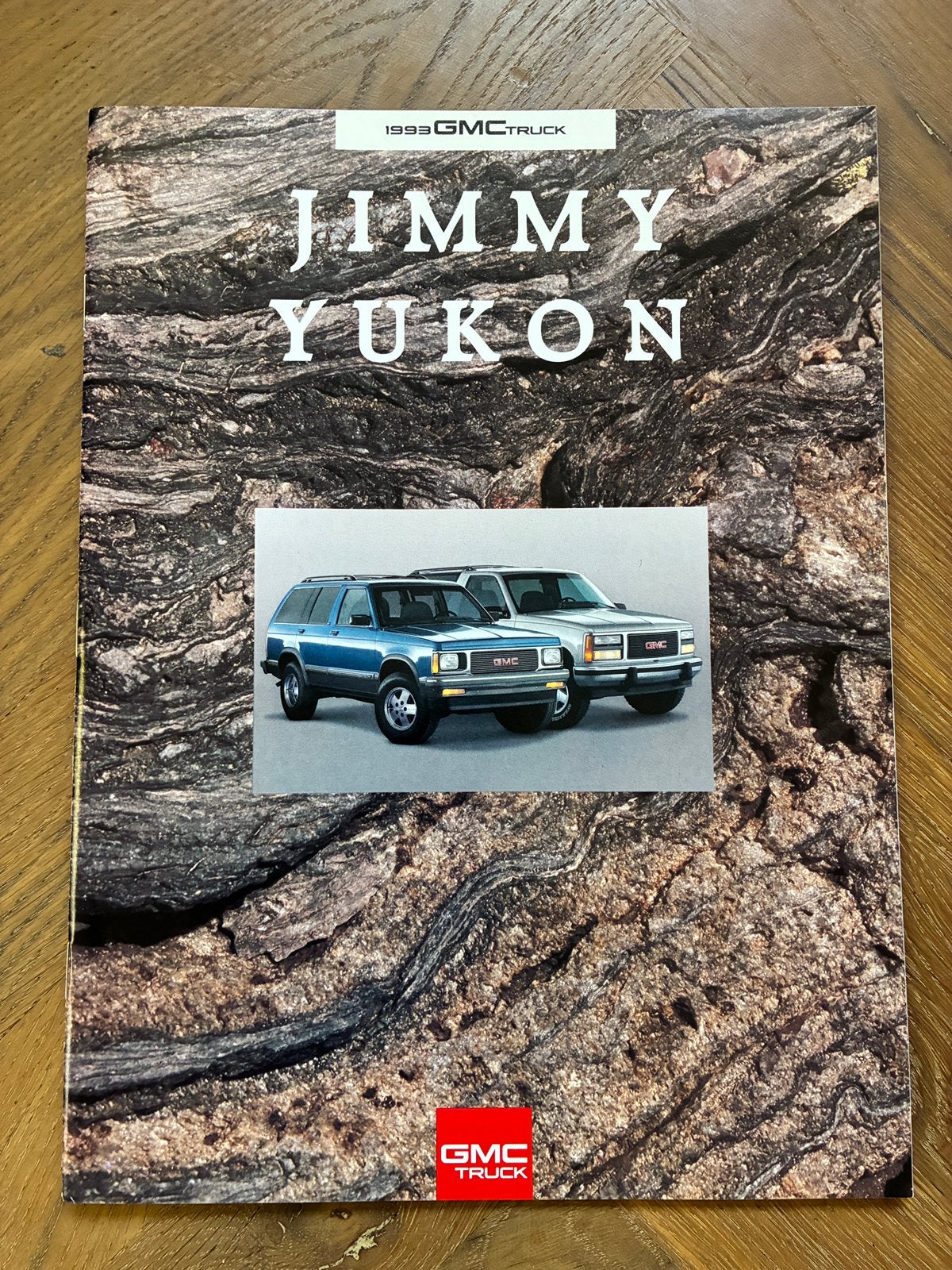 1993 GMC Jimmy en Yukon brochure, Verzenden, Zo goed als nieuw, Overige merken