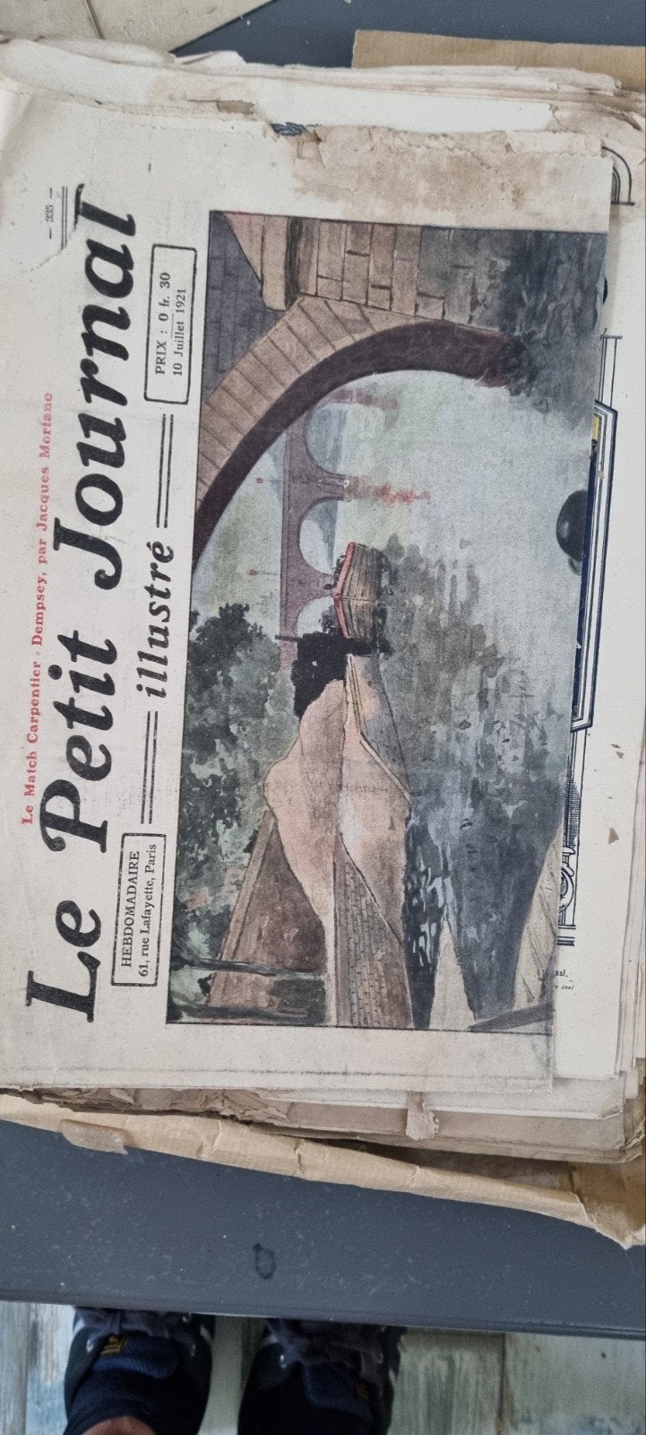 Oude Franse kranten 1915-1922, Boeken, Tijdschriften en Kranten, Verzenden