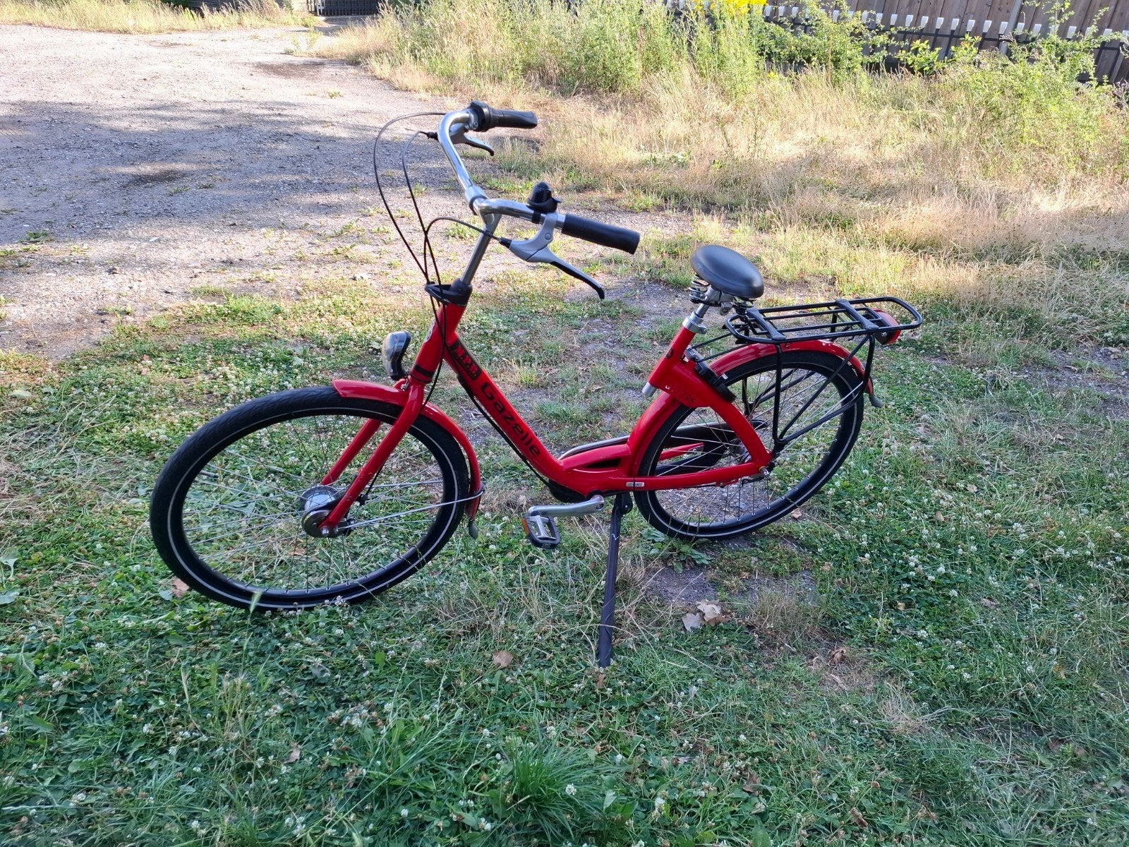Mooie rode fiets met lage instap, Overige merken, Velgrem, Ophalen of Verzenden, 50 tot 53 cm