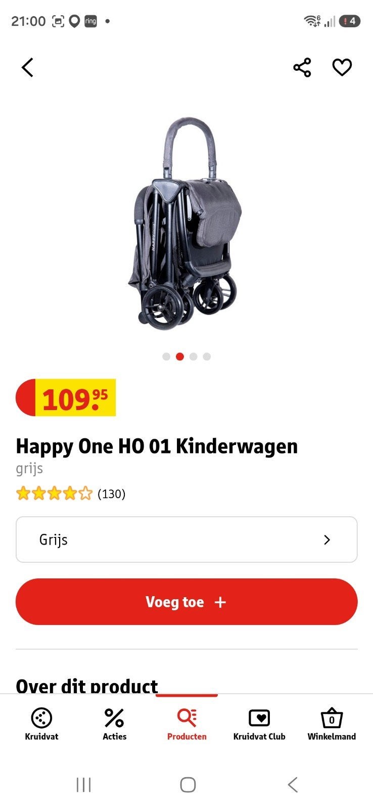Buggy NIEUW IN doos. Nog niet uitgepakt., Ophalen of Verzenden, Nieuw