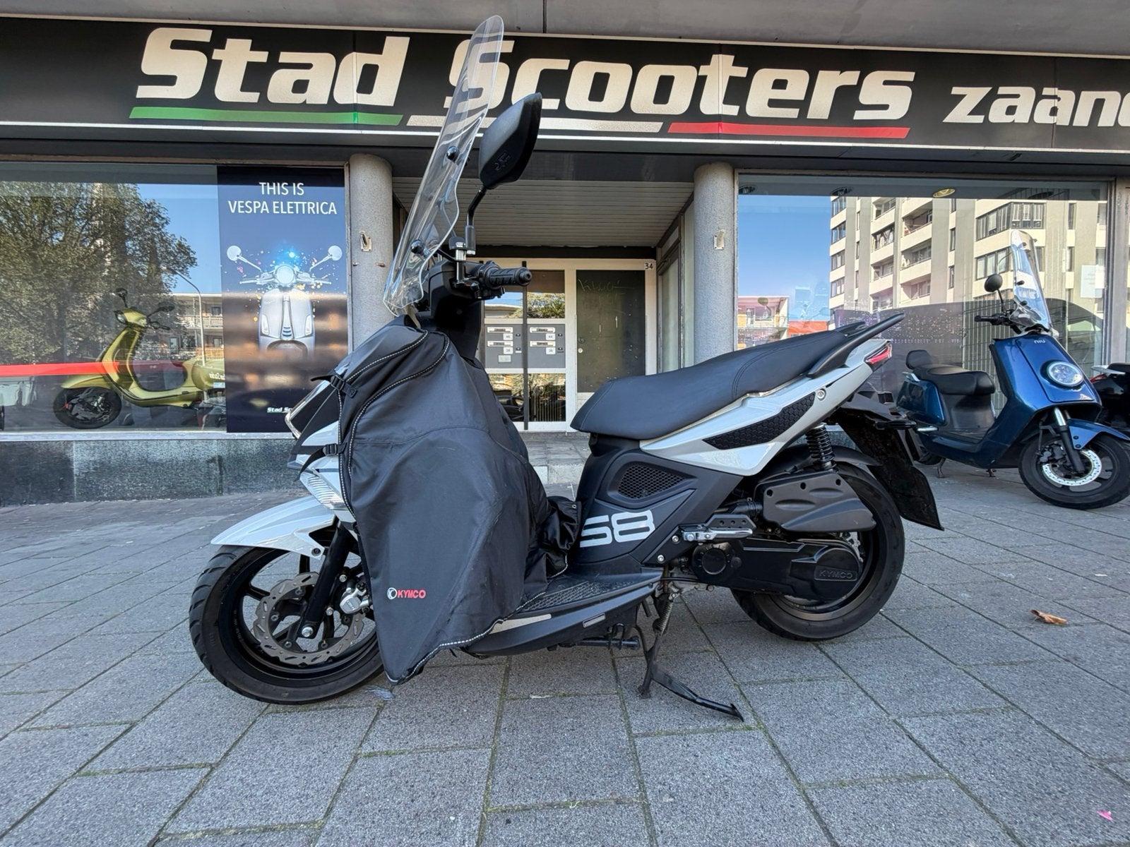 Kymco super 8 2025 45km  4800km NIEUWSTAAT, Kymco, Maximaal 45 km/u, Ophalen of Verzenden, Zo goed als nieuw