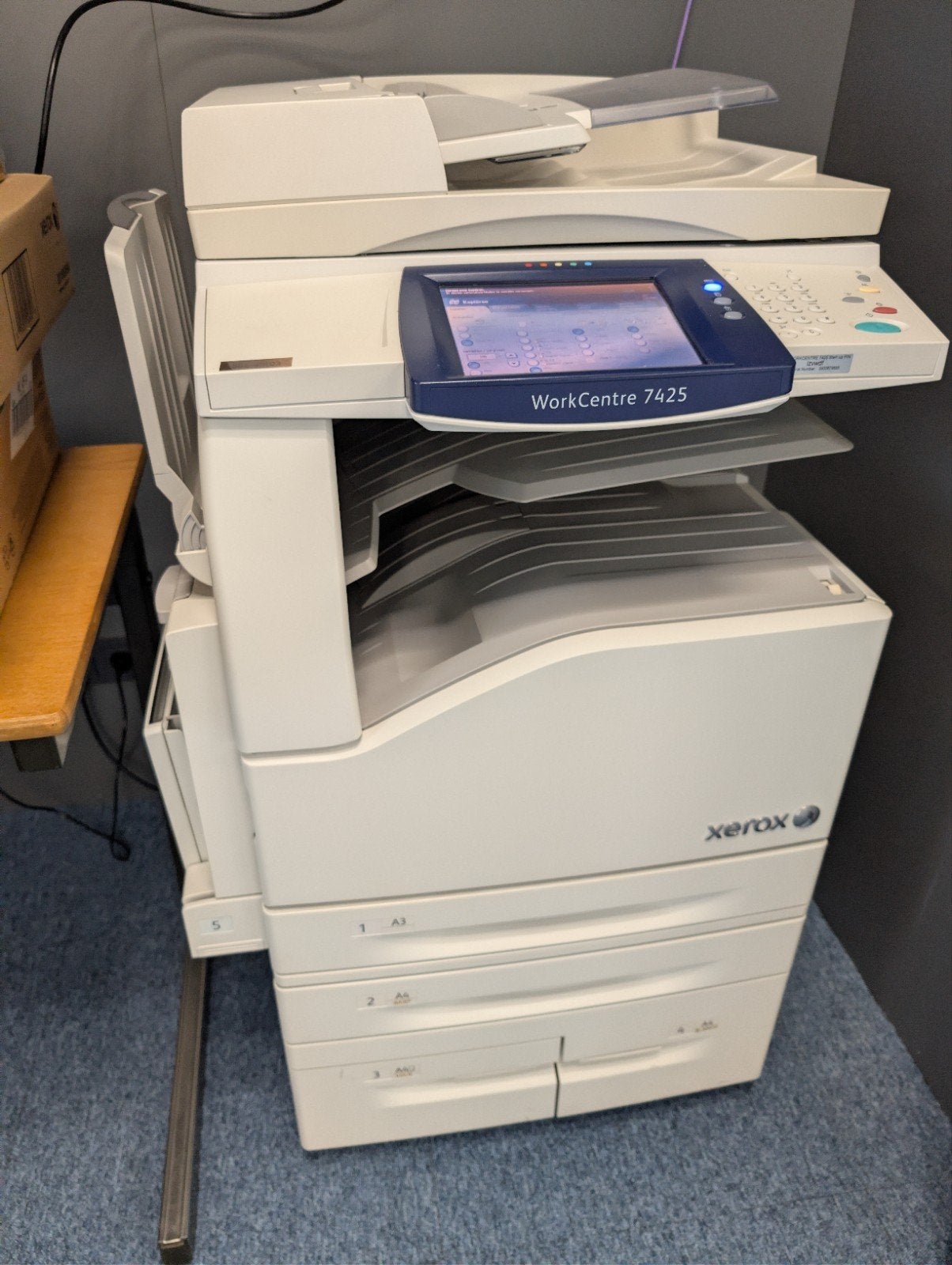 Xerox WorkCentre 7425 All-in-one Printer/Kopieermachine, Ophalen, Xerox, Gebruikt, All-in-one
