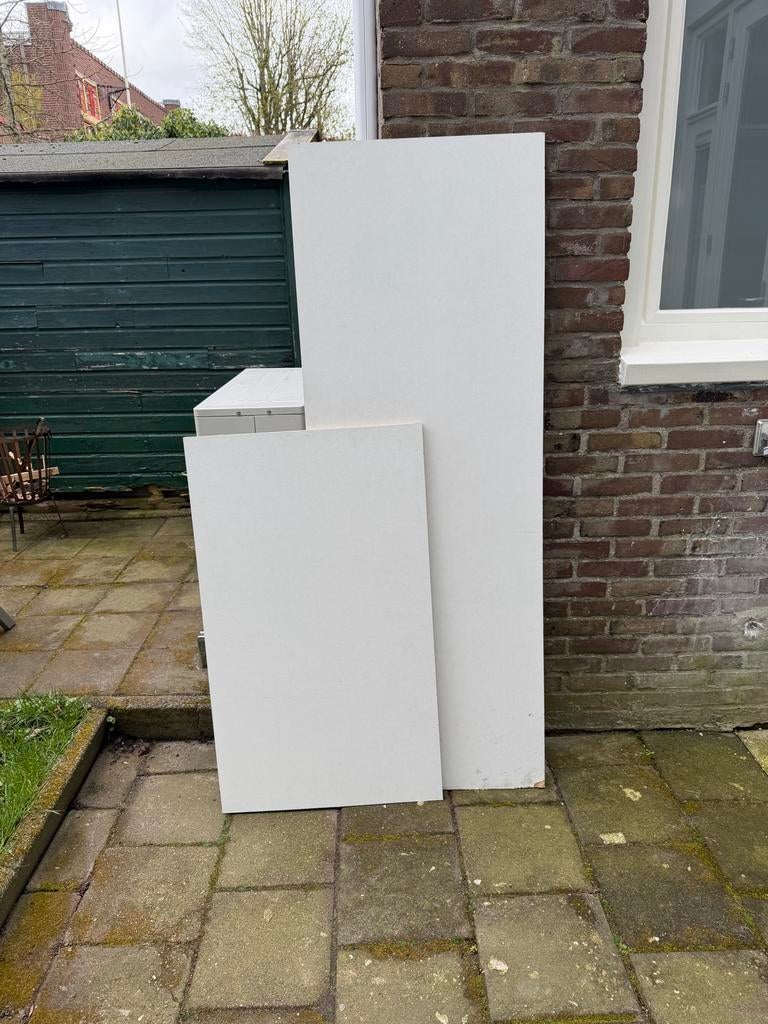 Twee gegronde MDF platen 20mm, Ophalen, Gebruikt, Overige materialen, 20 tot 50 mm