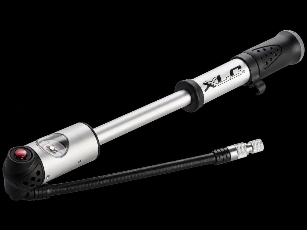 XLC 2-in-1 mini fietspomp, Ophalen of Verzenden, Drukmeter, Nieuw