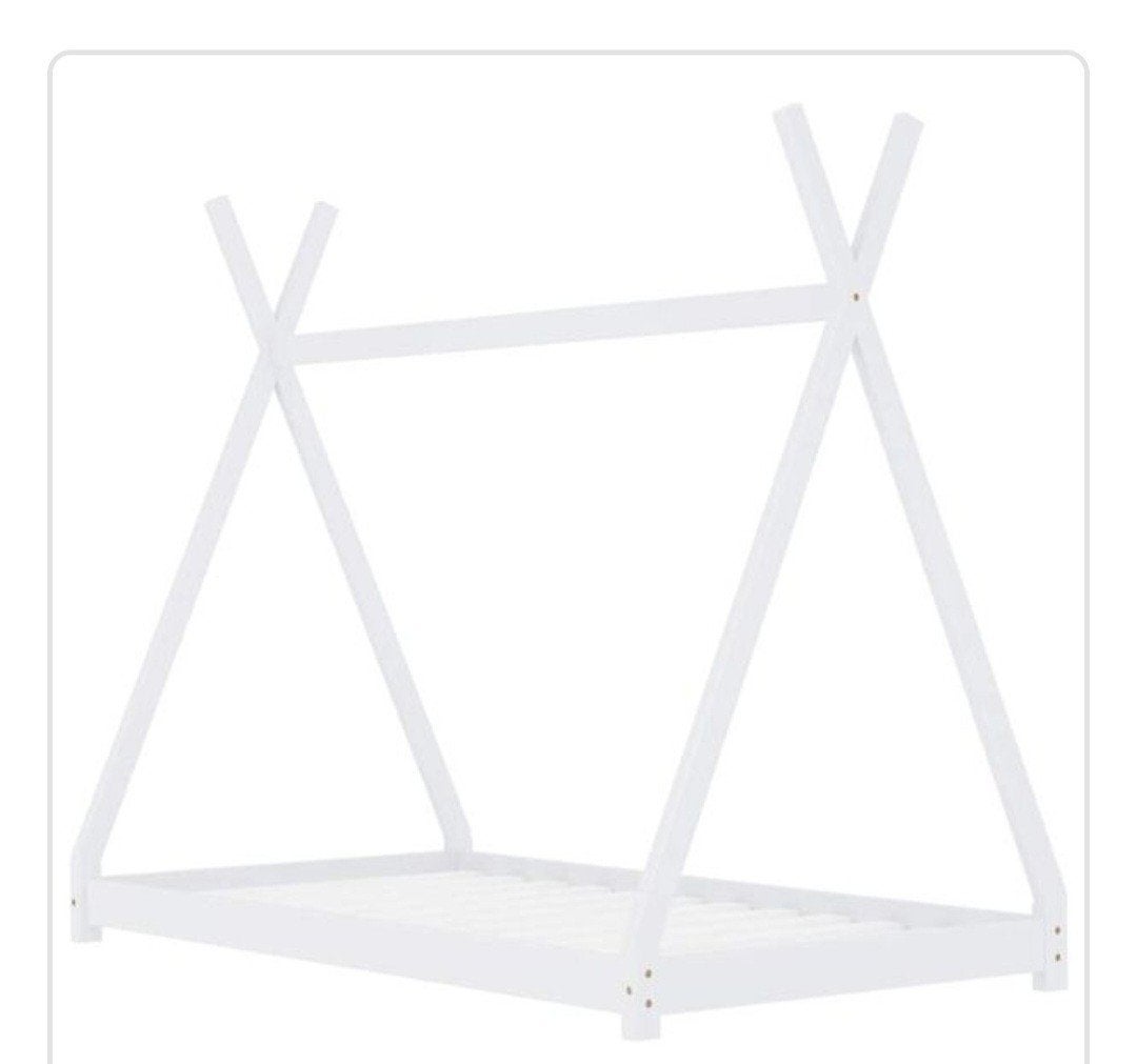Tentbed kleuterbed kinderbed Tent Tipitent bed vloerbed, Ophalen of Verzenden, Gebruikt, 140 tot 160 cm, 70 tot 85 cm
