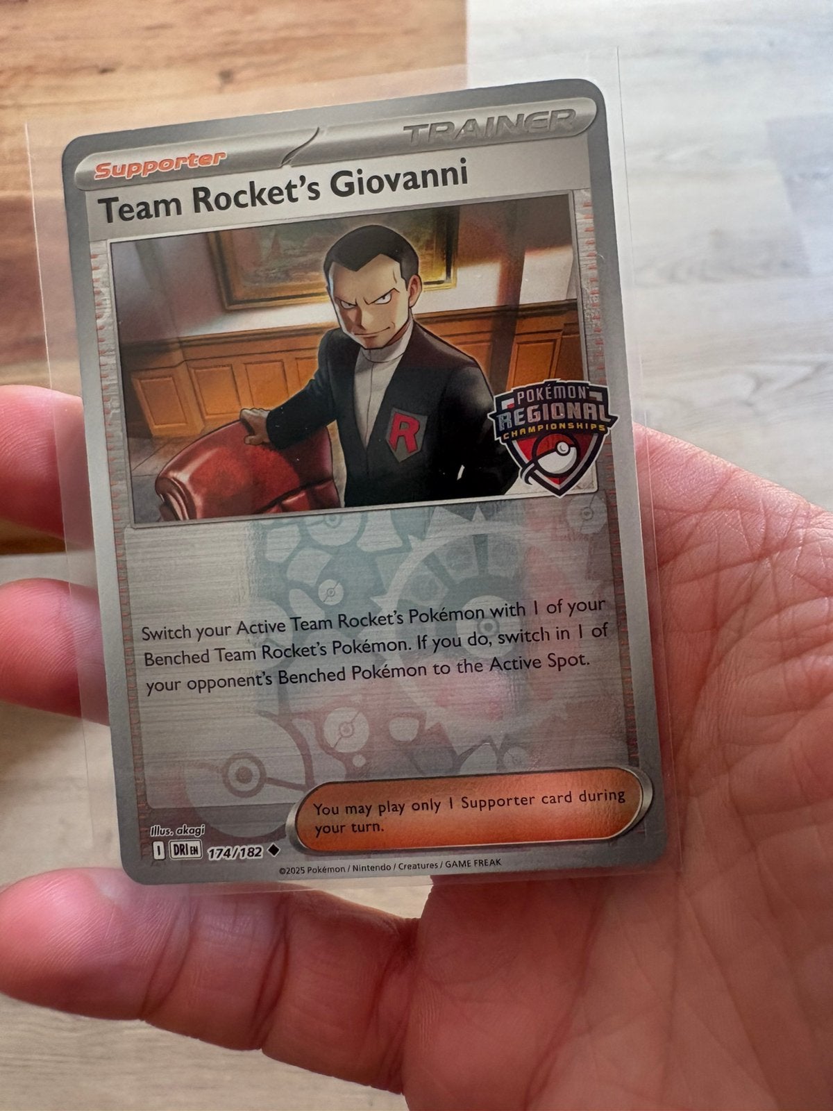 Giovanni Regional Championship Promo, Ophalen of Verzenden, Zo goed als nieuw