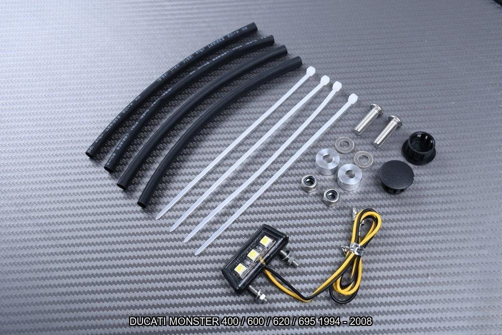 Kentekenplaathouder DUCATI MONSTER 400 600 620 695 1994 2008, Motoren, Ophalen of Verzenden, Nieuw