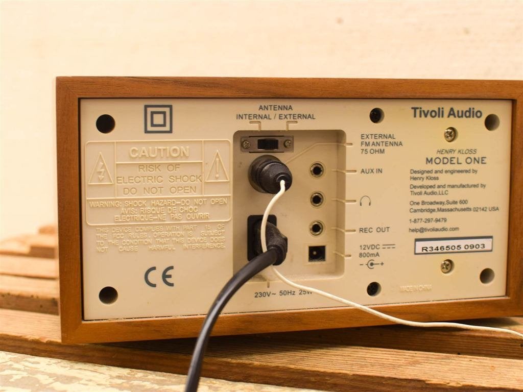 Tivoli audio tafelradio Henry Kloss 52108, Ophalen of Verzenden, Gebruikt