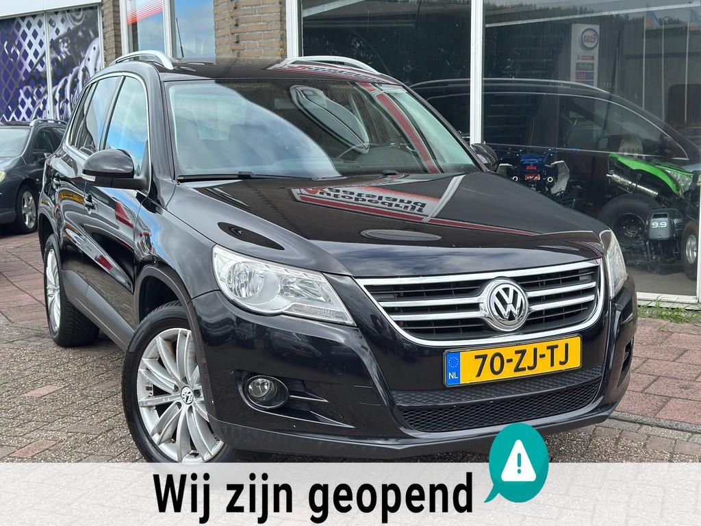 Volkswagen Tiguan 1.4 TSI Sport&Style 4Motion 4x4, Auto's, Volkswagen, Stof, Gebruikt, 4 cilinders, Zwart