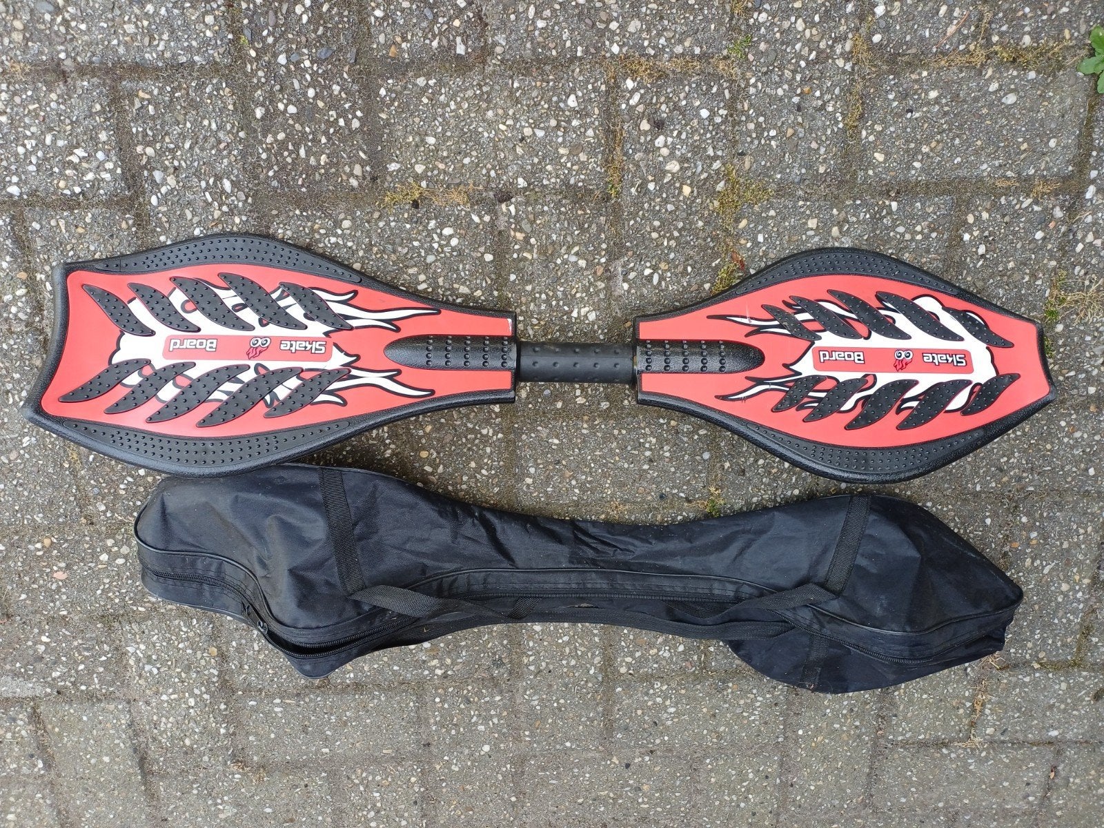 Waveboard met draagtas - Skate & Board, Sport en Fitness, Skateboarden, Ophalen, Gebruikt, Waveboard